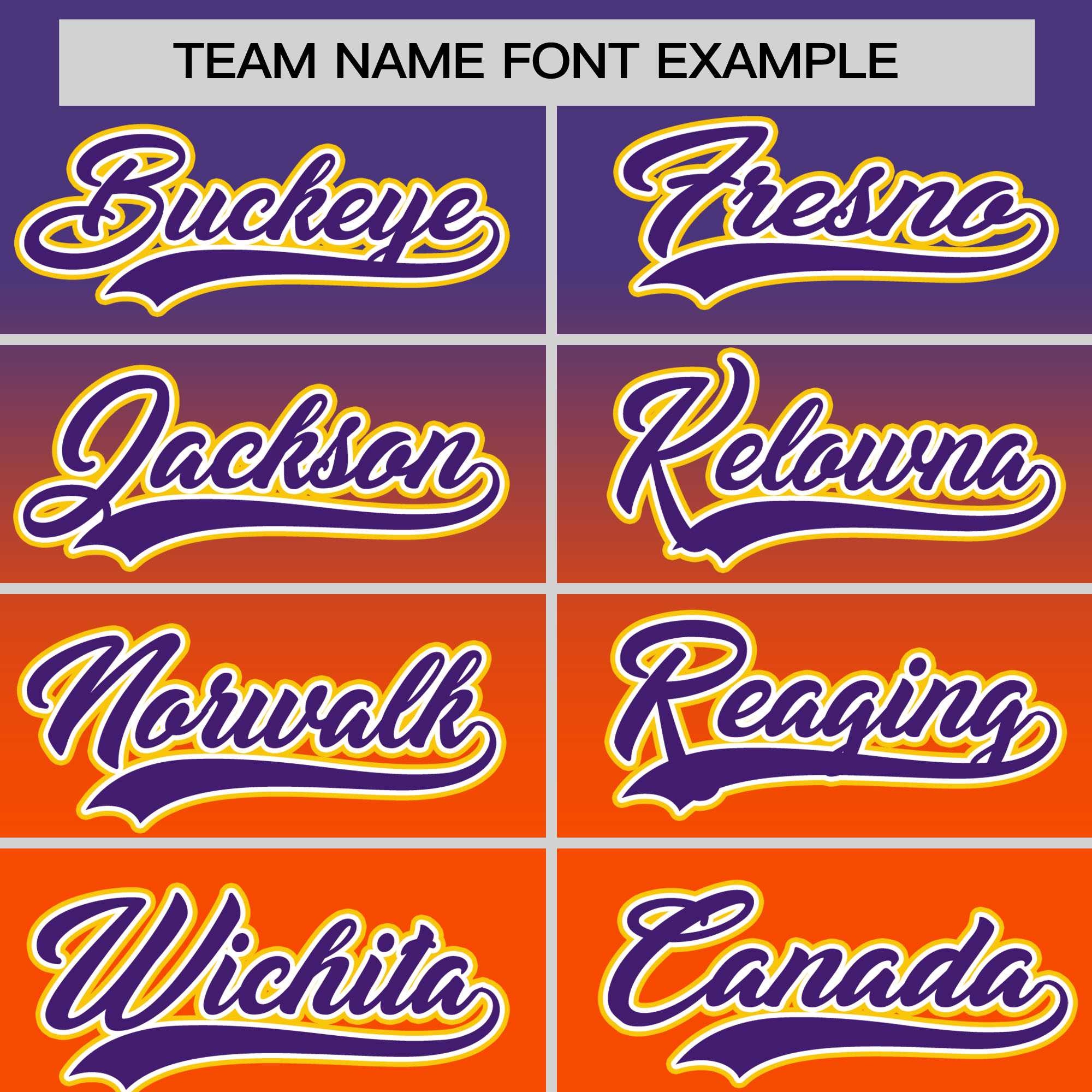 Custom Orange Purple Gradient Fashion Design Authentic Baseball Jersey