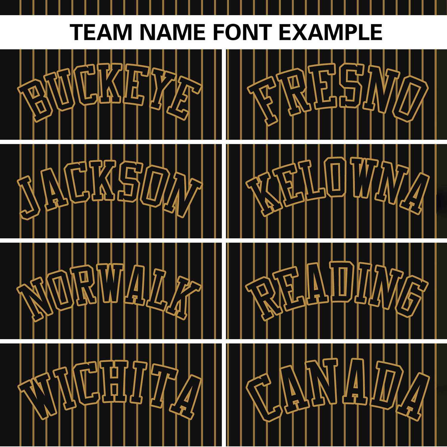 Custom Black Old Gold Stripe Fashion Authentic Two-Button Baseball Jersey