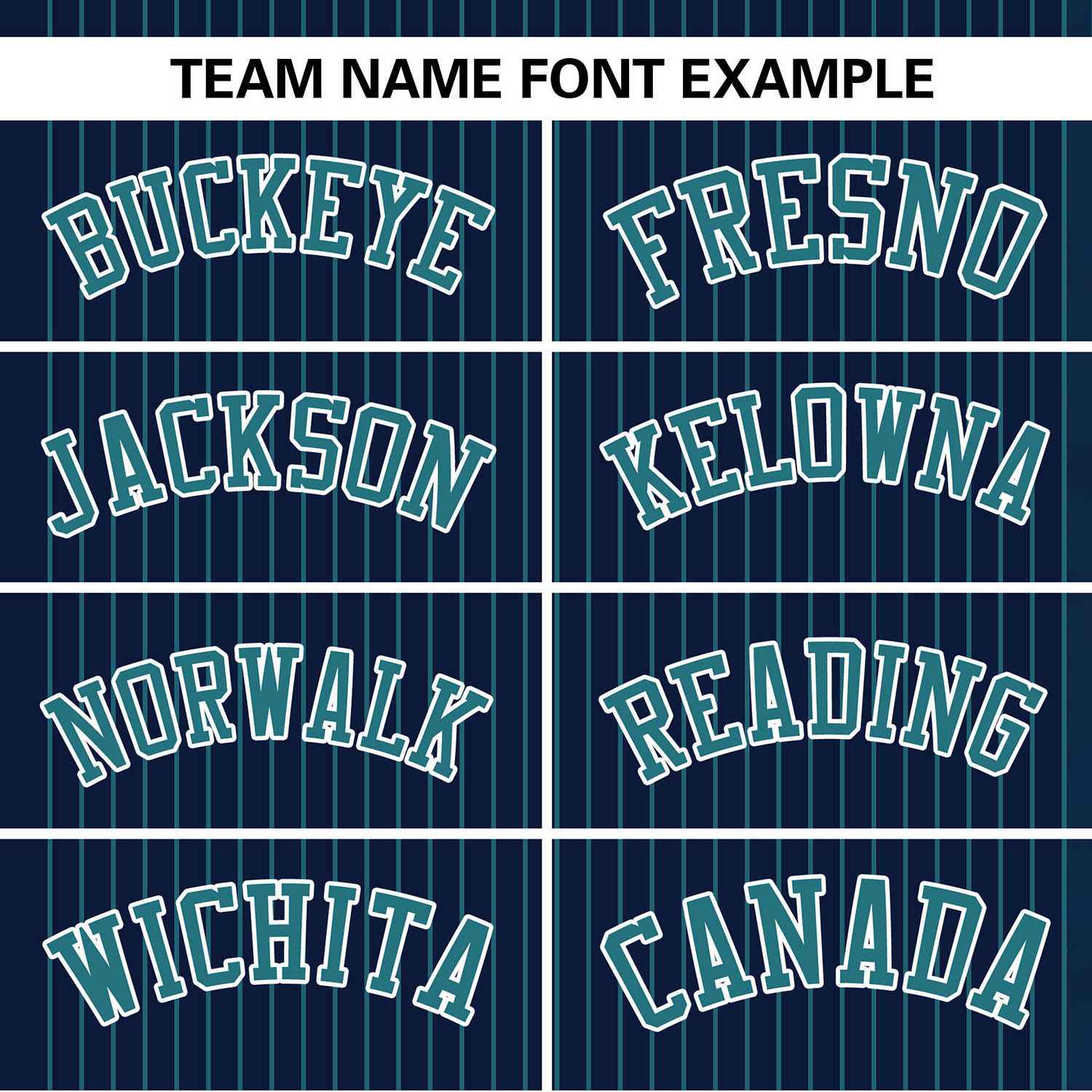 Custom Navy Aqua Stripe Fashion Authentic Two-Button Baseball Jersey