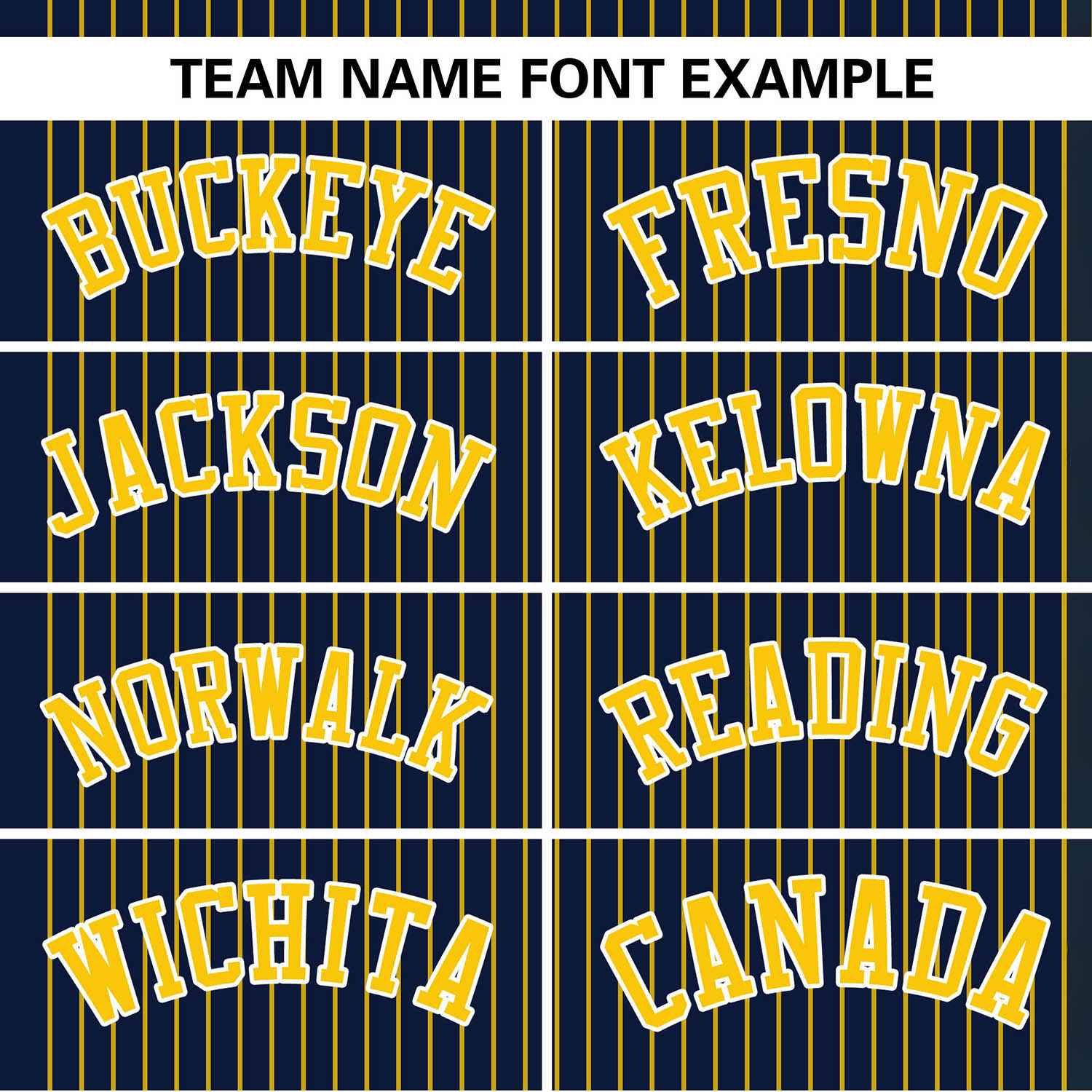 Custom Navy Gold Stripe Fashion Authentic Two-Button Baseball Jersey