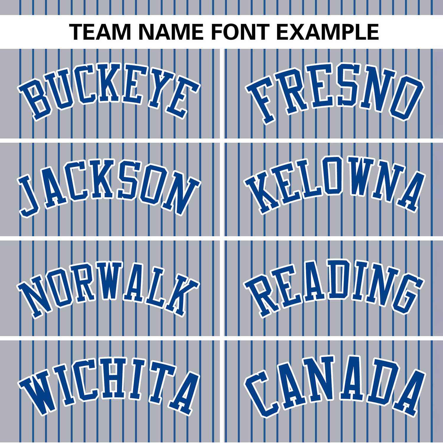 Custom Gray Royal Stripe Fashion Authentic Two-Button Baseball Jersey