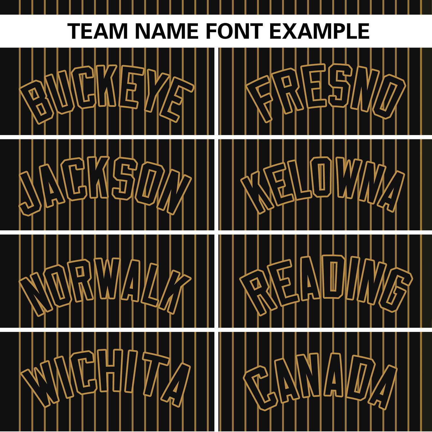 Custom Black Old Gold Stripe Fashion Authentic Two-Button Baseball Jersey