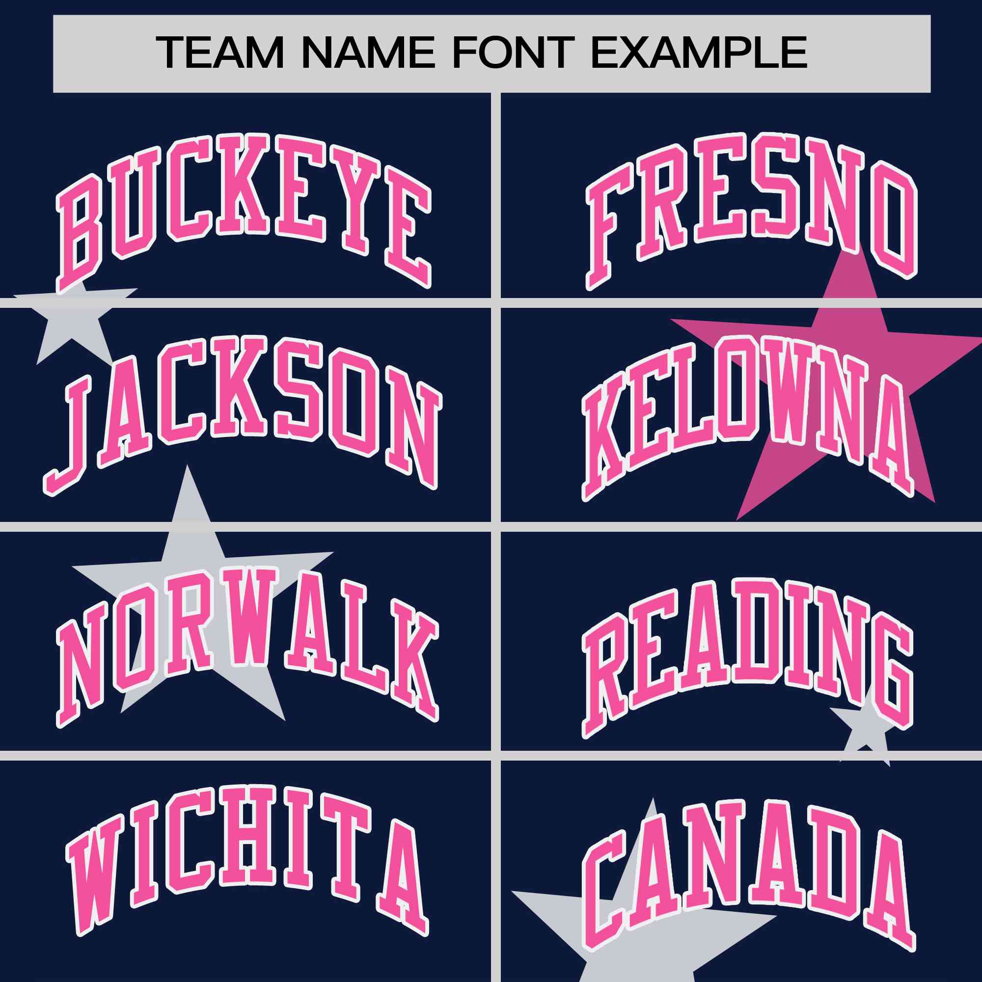 Custom Navy Pink Personalized Star Graffiti Pattern Authentic Two-Button Baseball Jersey