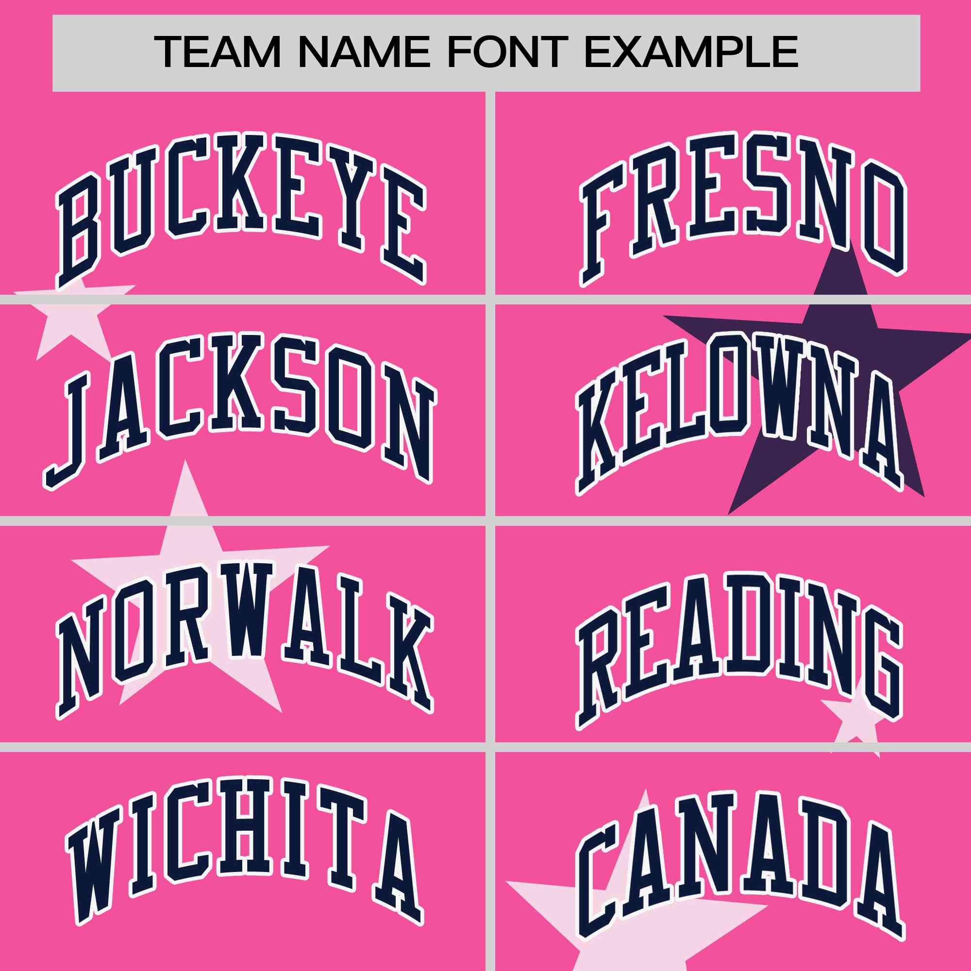 Custom Pink Navy Personalized Star Graffiti Pattern Authentic Two-Button Baseball Jersey