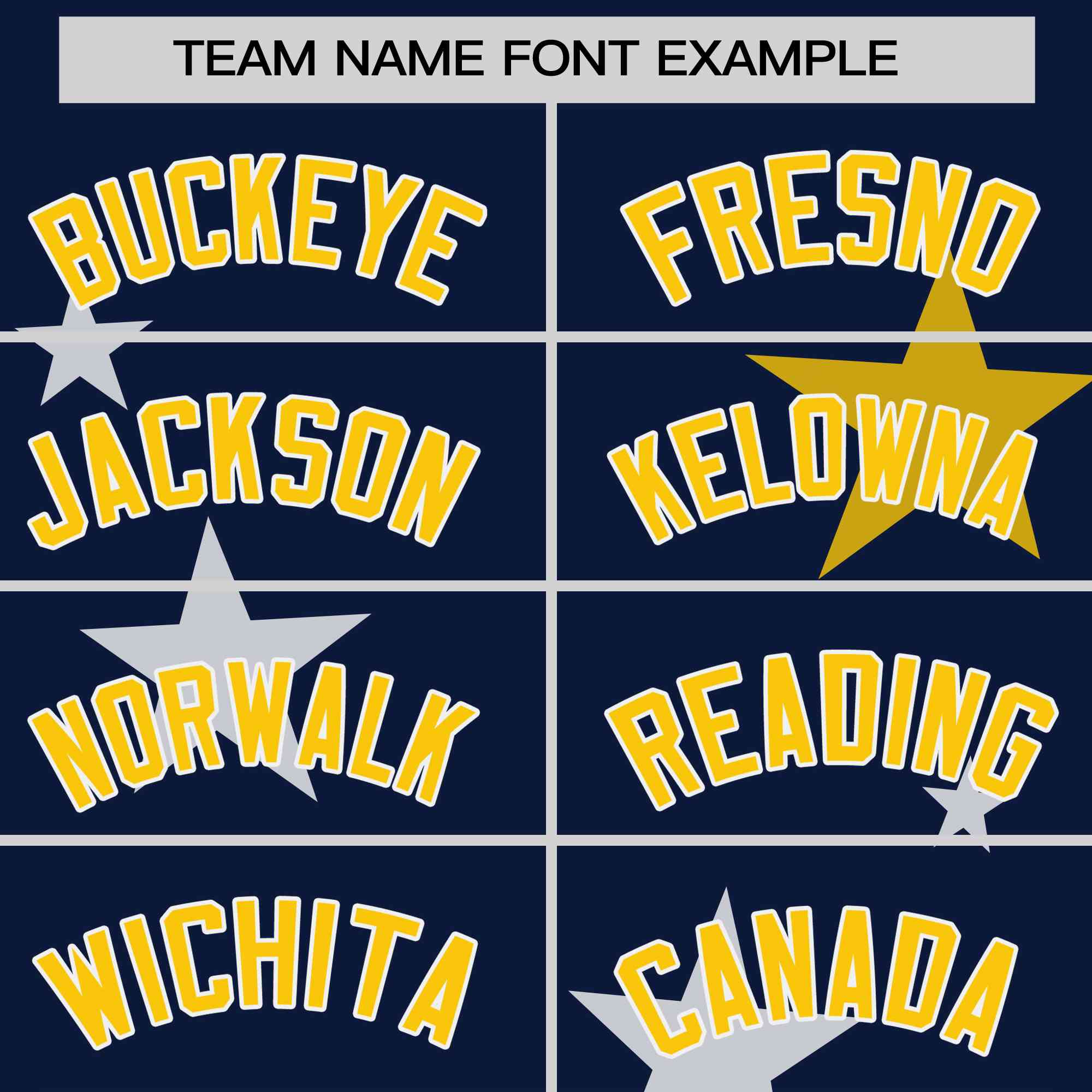 Custom Navy Gold Personalized Star Graffiti Pattern Authentic Two-Button Baseball Jersey