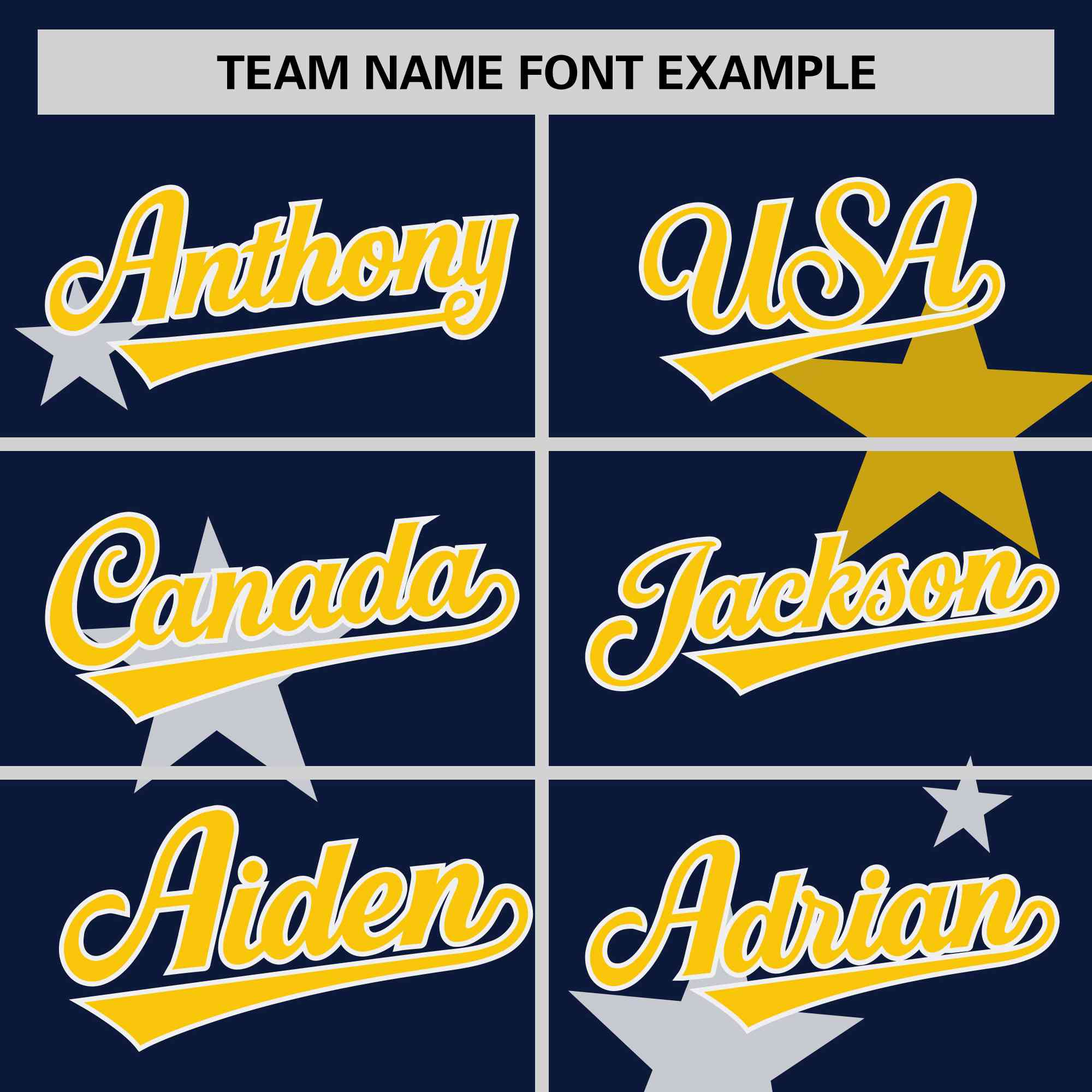 Custom Navy Gold Personalized Star Graffiti Pattern Authentic Two-Button Baseball Jersey