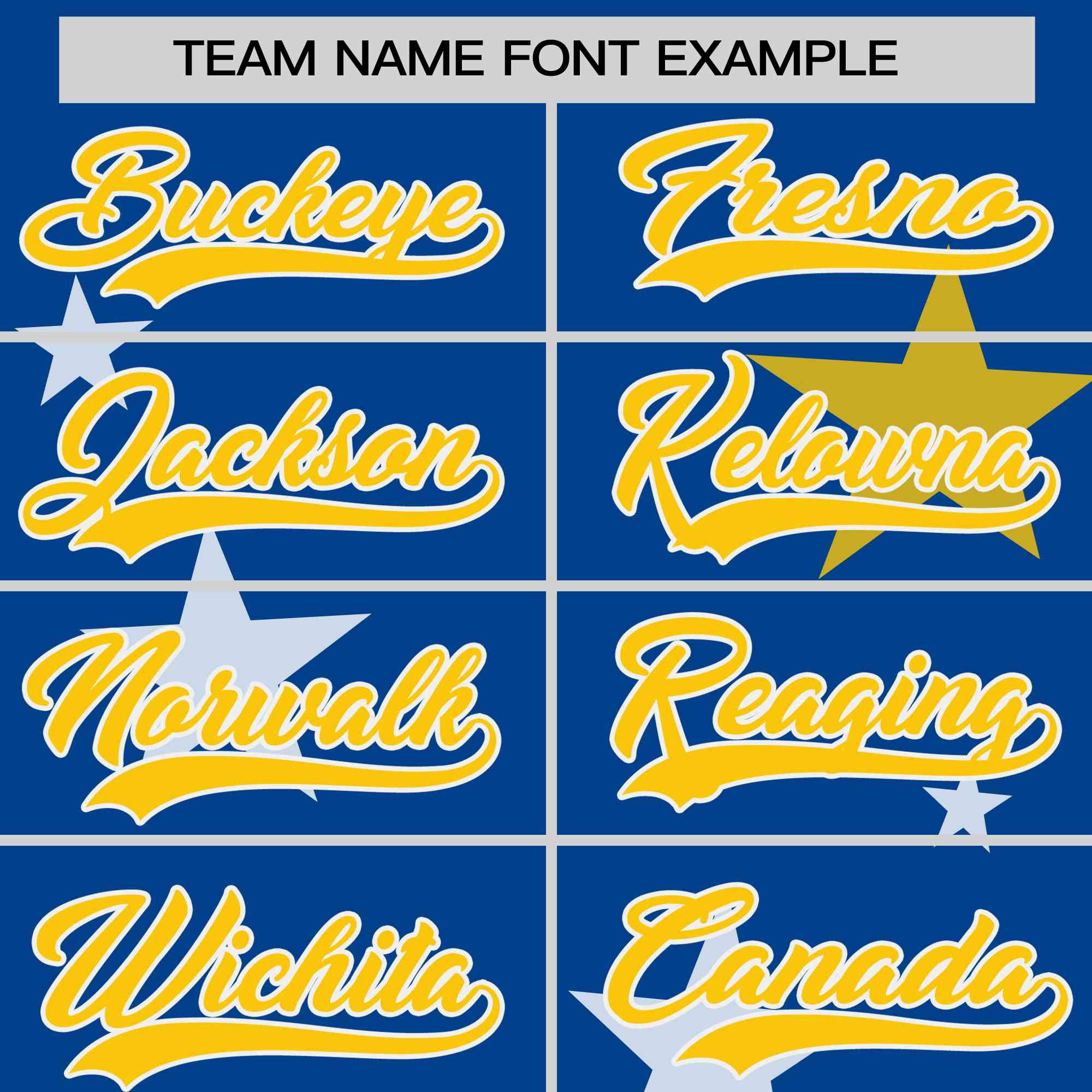 Custom Royal Gold Personalized Star Graffiti Pattern Authentic Two-Button Baseball Jersey