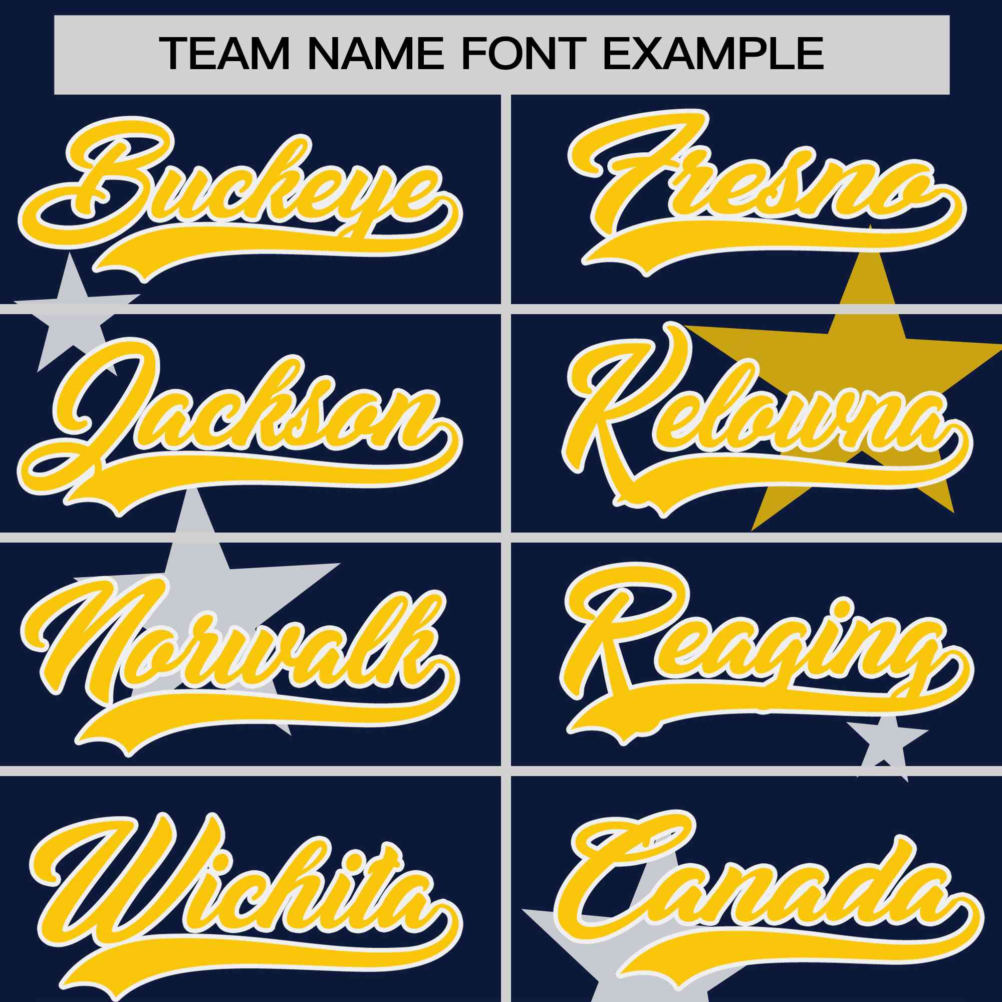 Custom Navy Gold Personalized Star Graffiti Pattern Authentic Two-Button Baseball Jersey