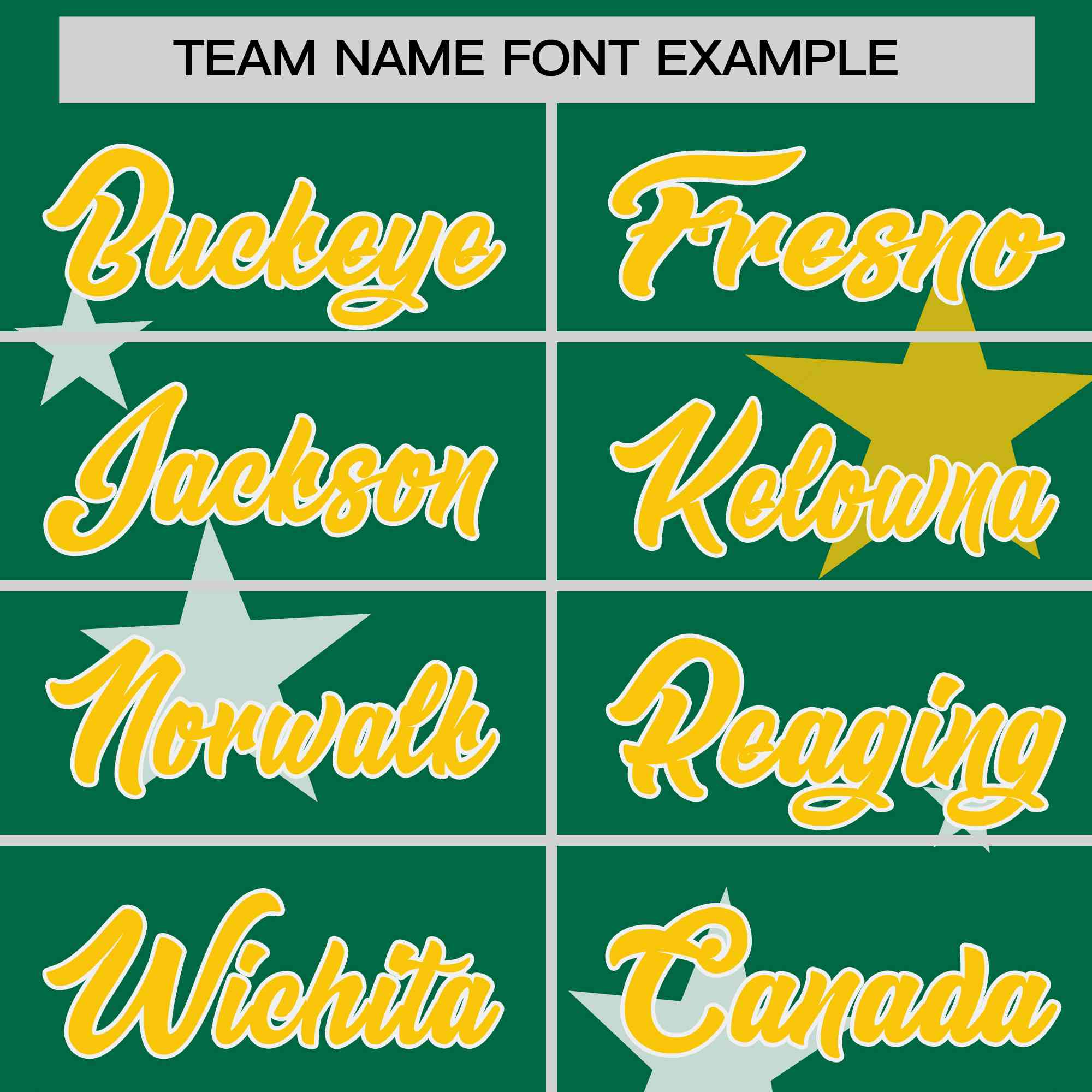 Custom Kelly Green Gold Personalized Star Graffiti Pattern Authentic Two-Button Baseball Jersey