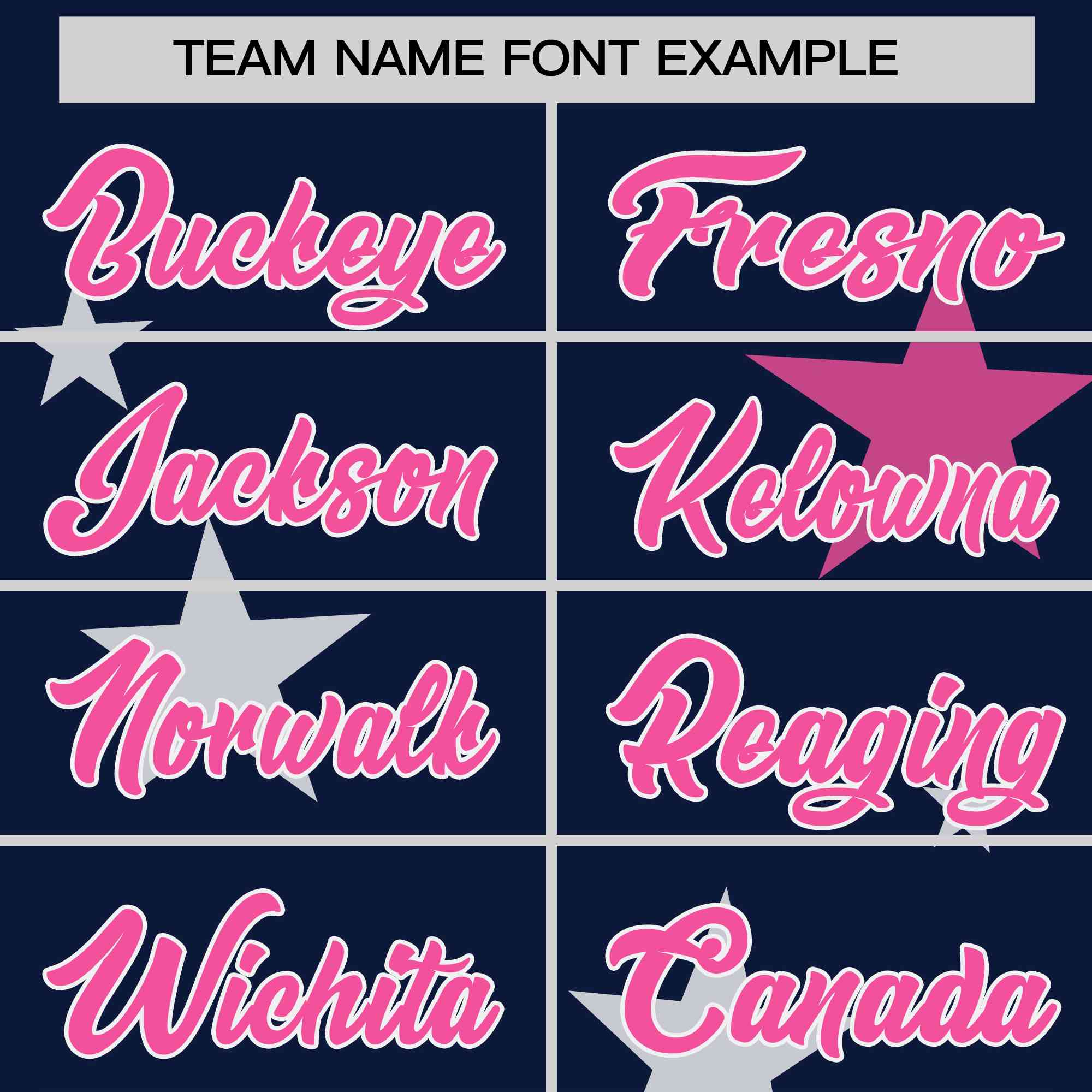 Custom Navy Pink Personalized Star Graffiti Pattern Authentic Two-Button Baseball Jersey