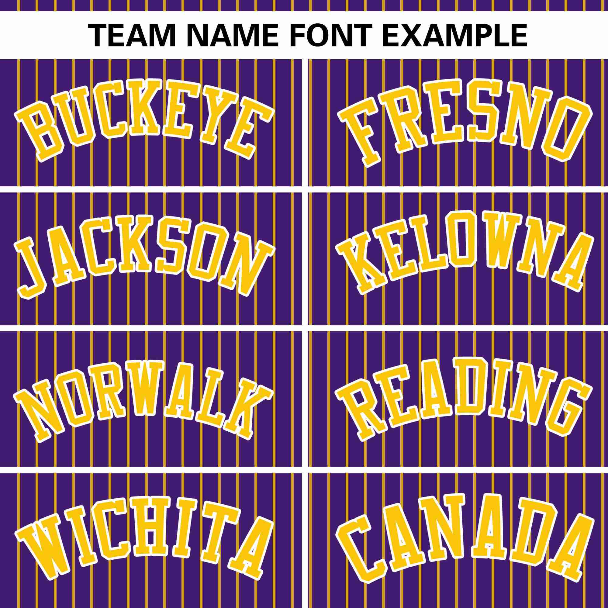 Custom Purple Gold Stripe Fashion Authentic Pullover Baseball Jersey