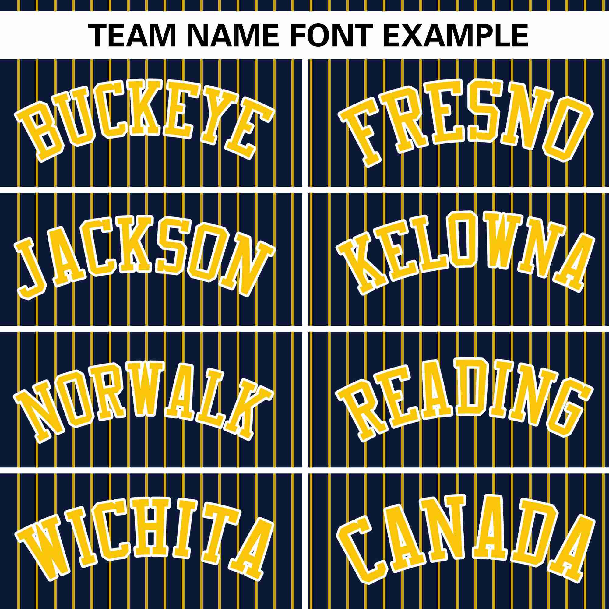 Custom Navy Gold Stripe Fashion Authentic Pullover Baseball Jersey