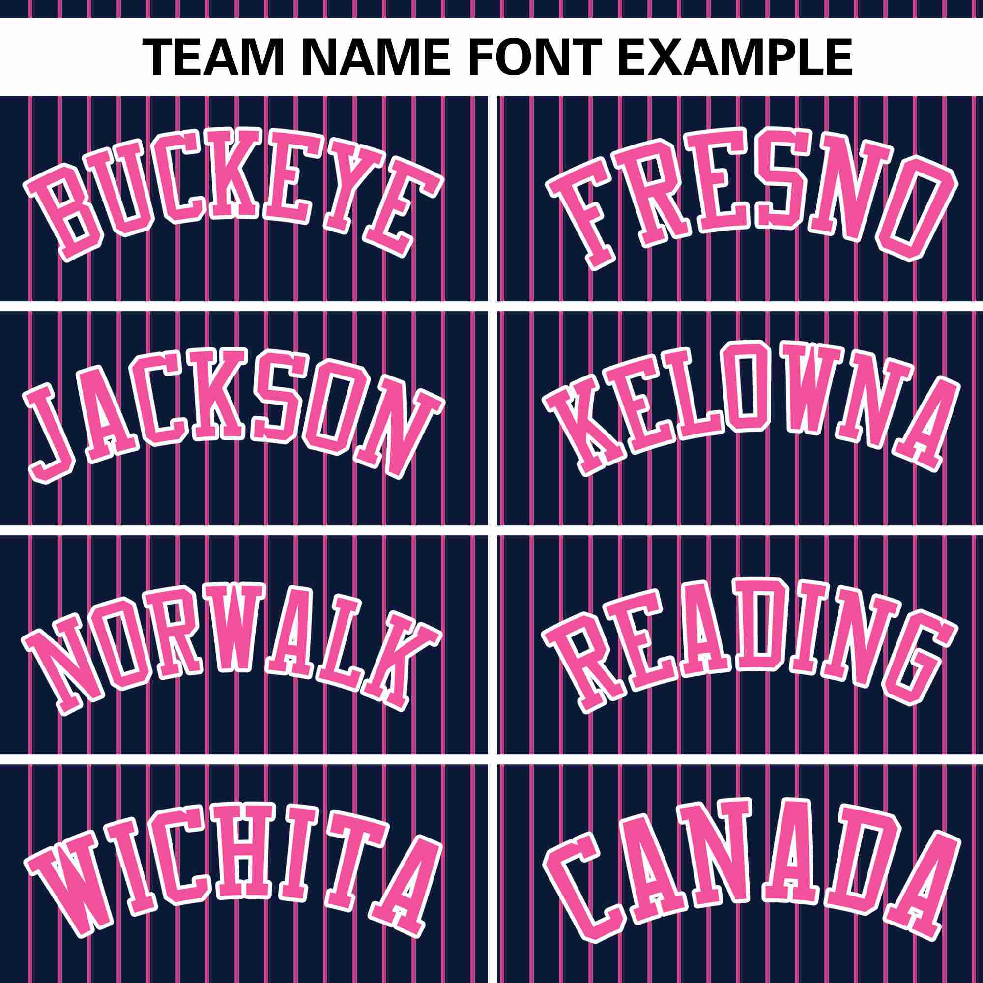 Custom Navy Pink Stripe Fashion Authentic Pullover Baseball Jersey