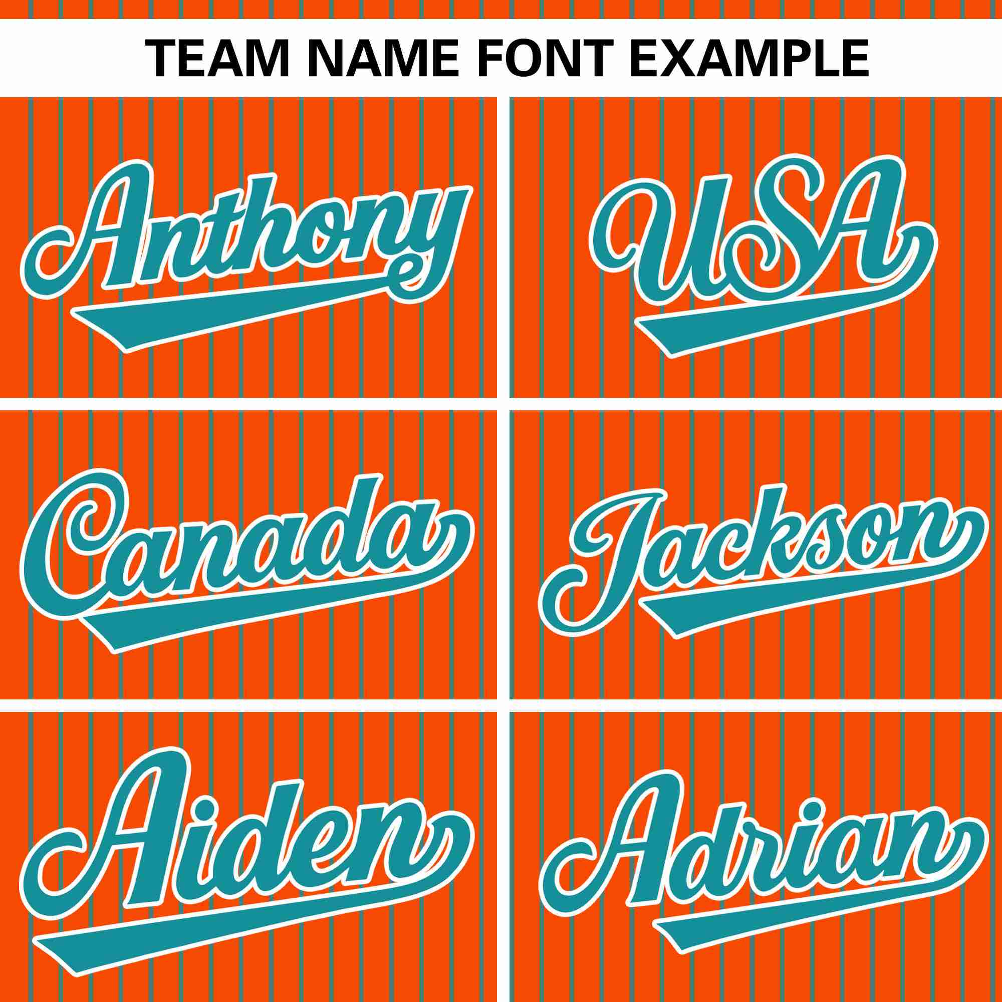 Custom Orange Aqua Stripe Fashion Authentic Pullover Baseball Jersey