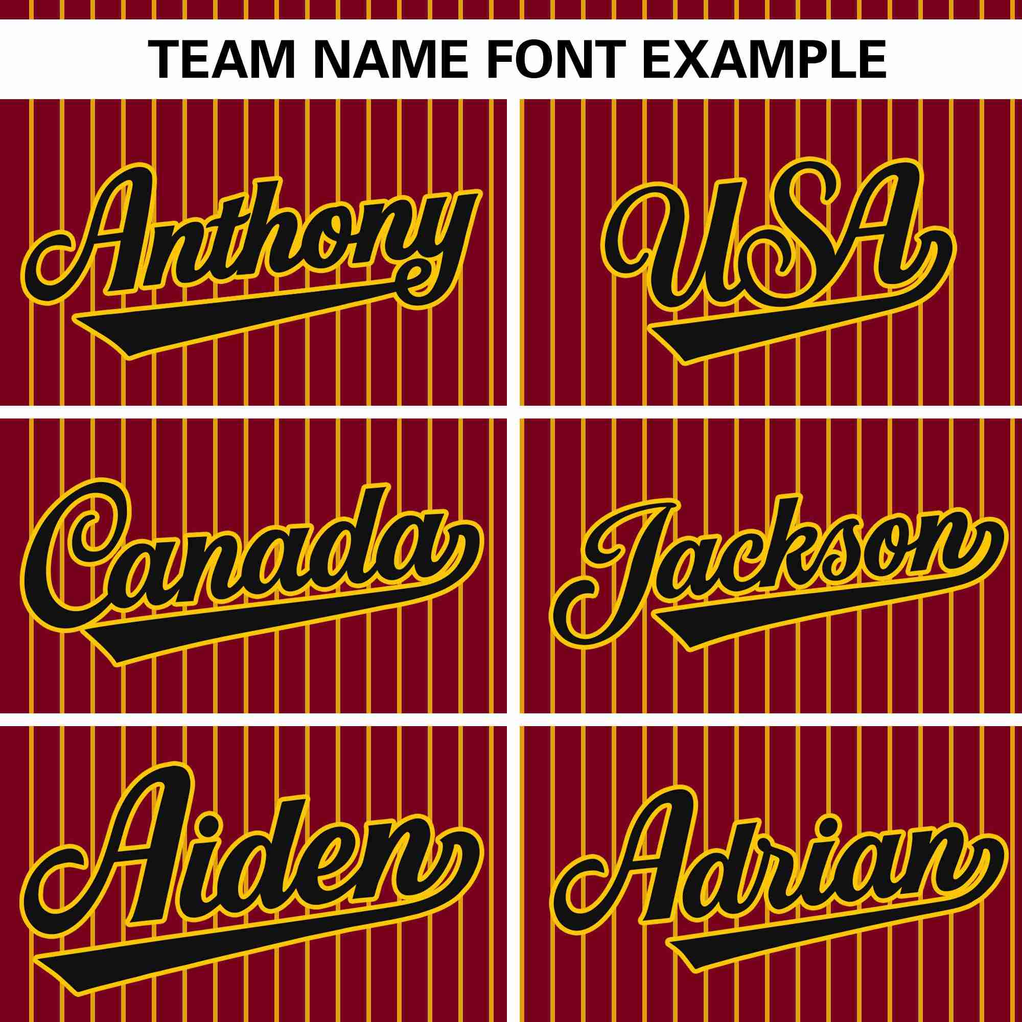 Custom Crimson Gold Stripe Fashion Authentic Pullover Baseball Jersey