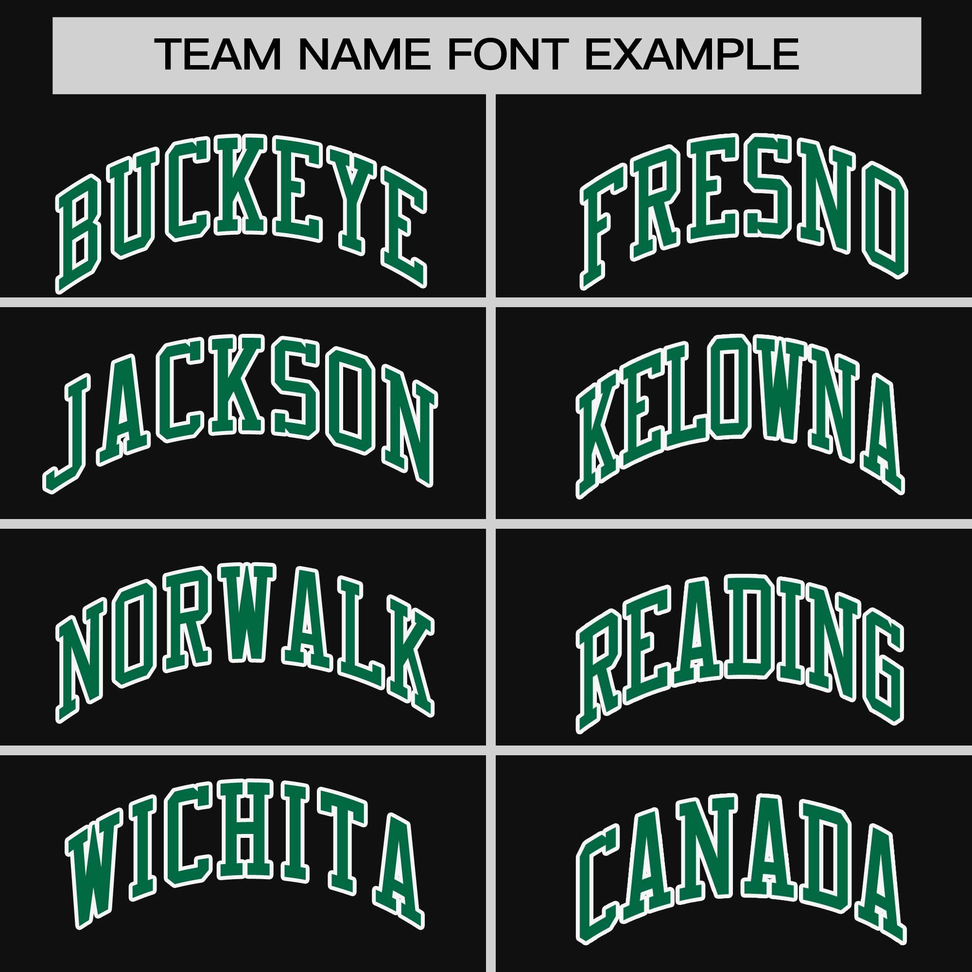 Custom Black Kelly Green Personalized Raglan Sleeves Authentic Baseball Jersey