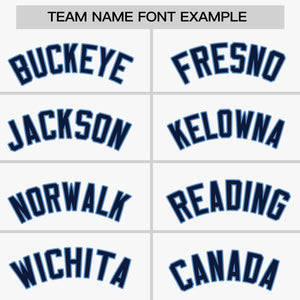 Custom White Navy-Light Blue Personalized Raglan Sleeves Authentic Baseball Jersey