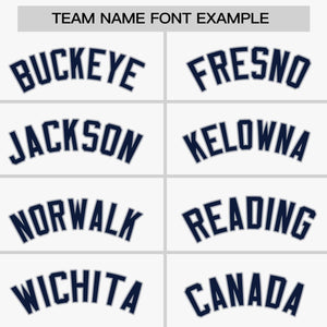 Custom White Navy-Gray Personalized Raglan Sleeves Authentic Baseball Jersey