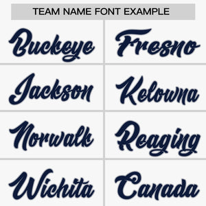 Custom White Navy-Gray Personalized Raglan Sleeves Authentic Baseball Jersey