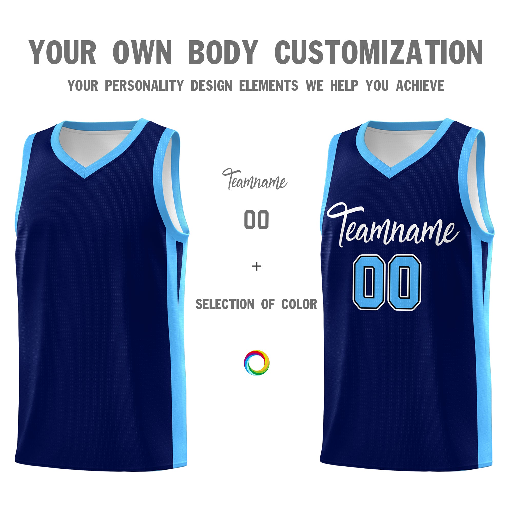 Custom Navy White Classic Tops Mesh Sport Basketball Jersey