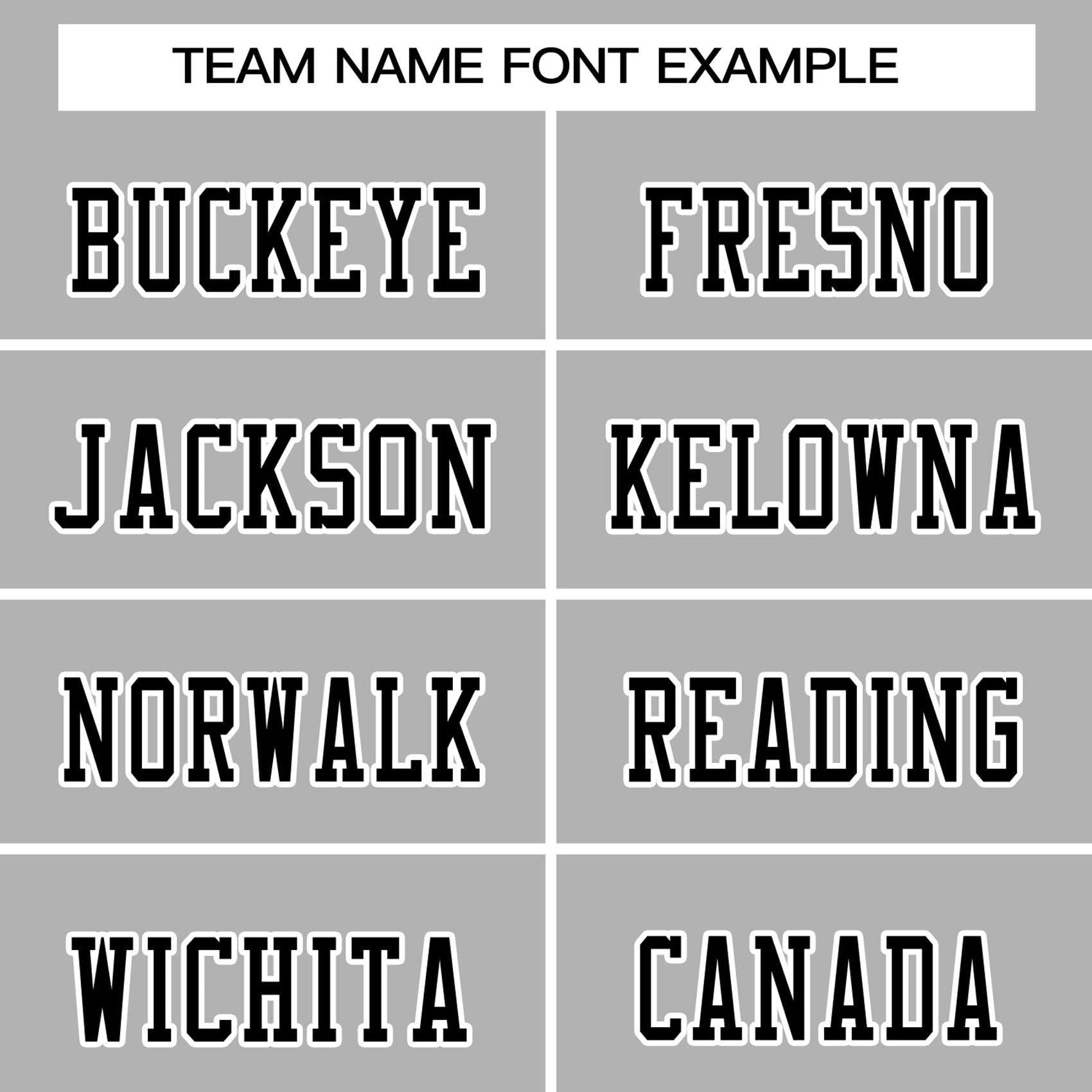 customized silver and black football uniforms team name example