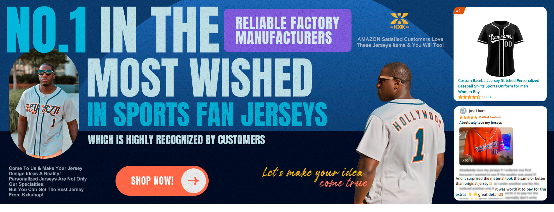 Fan-favorite custom jersey at kxkshop