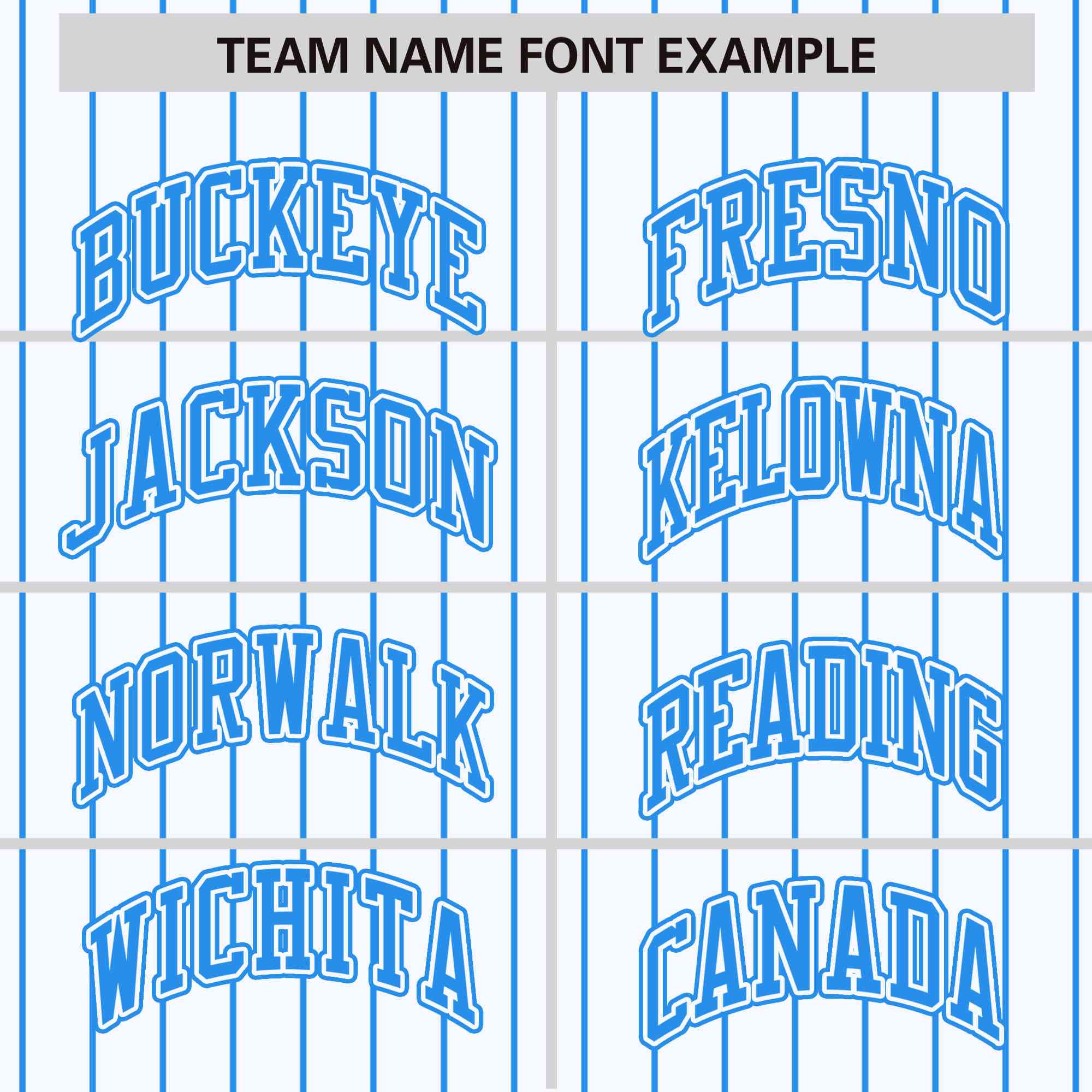 Custom White Powder Blue Raglan Sleeves Varsity Full-Snap Pinstripe Letterman Baseball Jacket