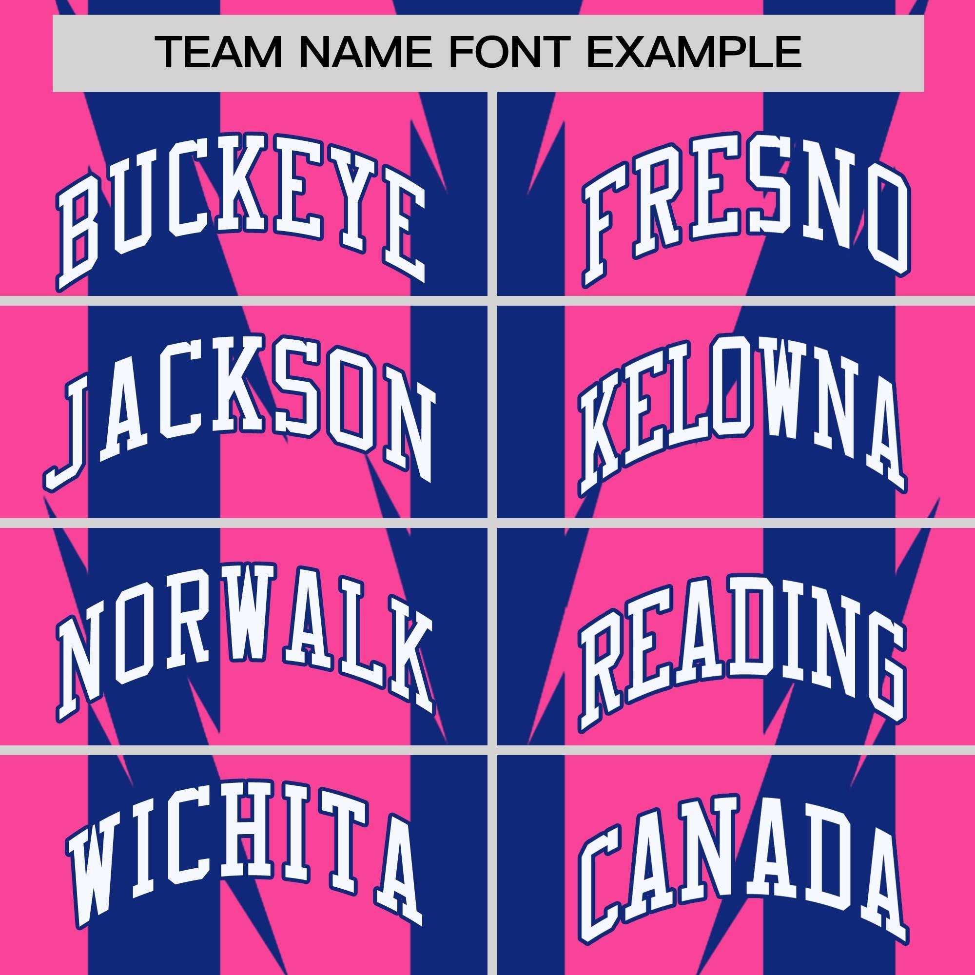 Custom Pink Pink Varsity Full-Snap Blade Pattern Raglan Sleeves Letterman Baseball Jacket