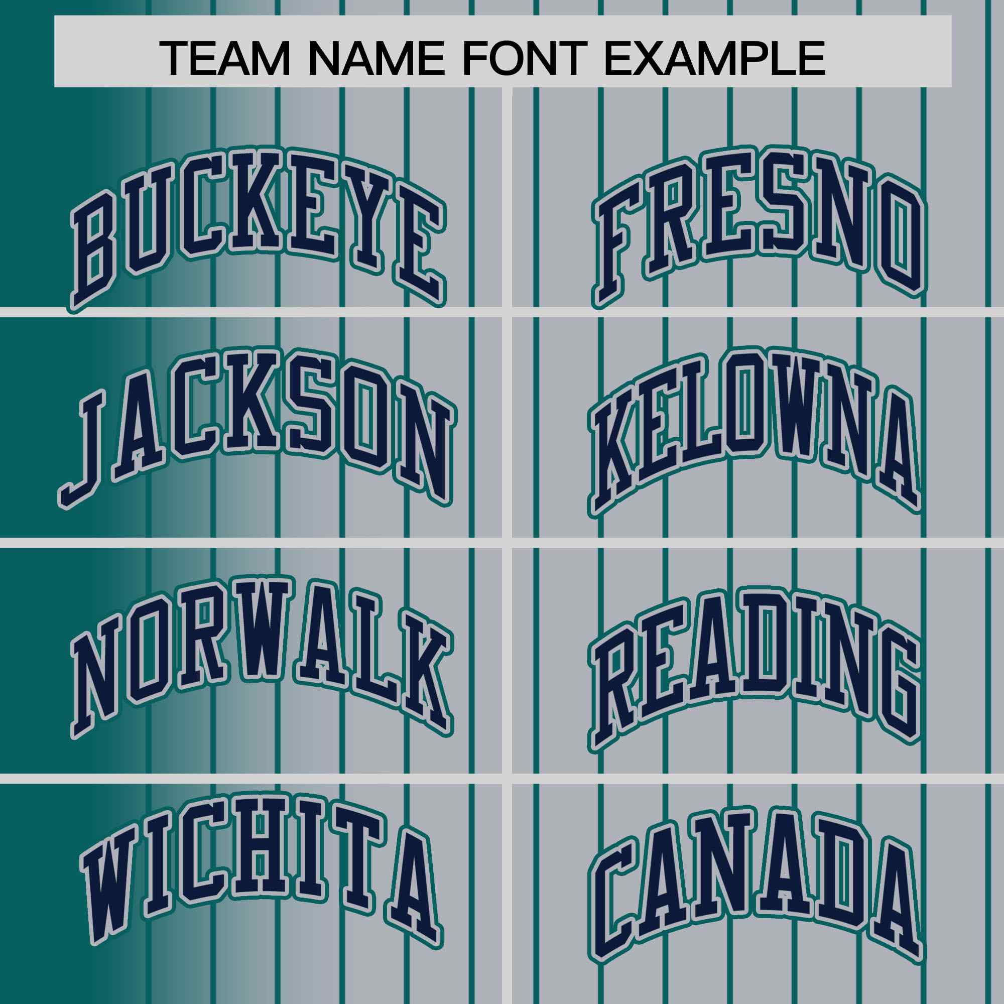 Custom Gray Aqua Gradient Varsity Full-Snap Pinstripe Letterman Baseball Jacket