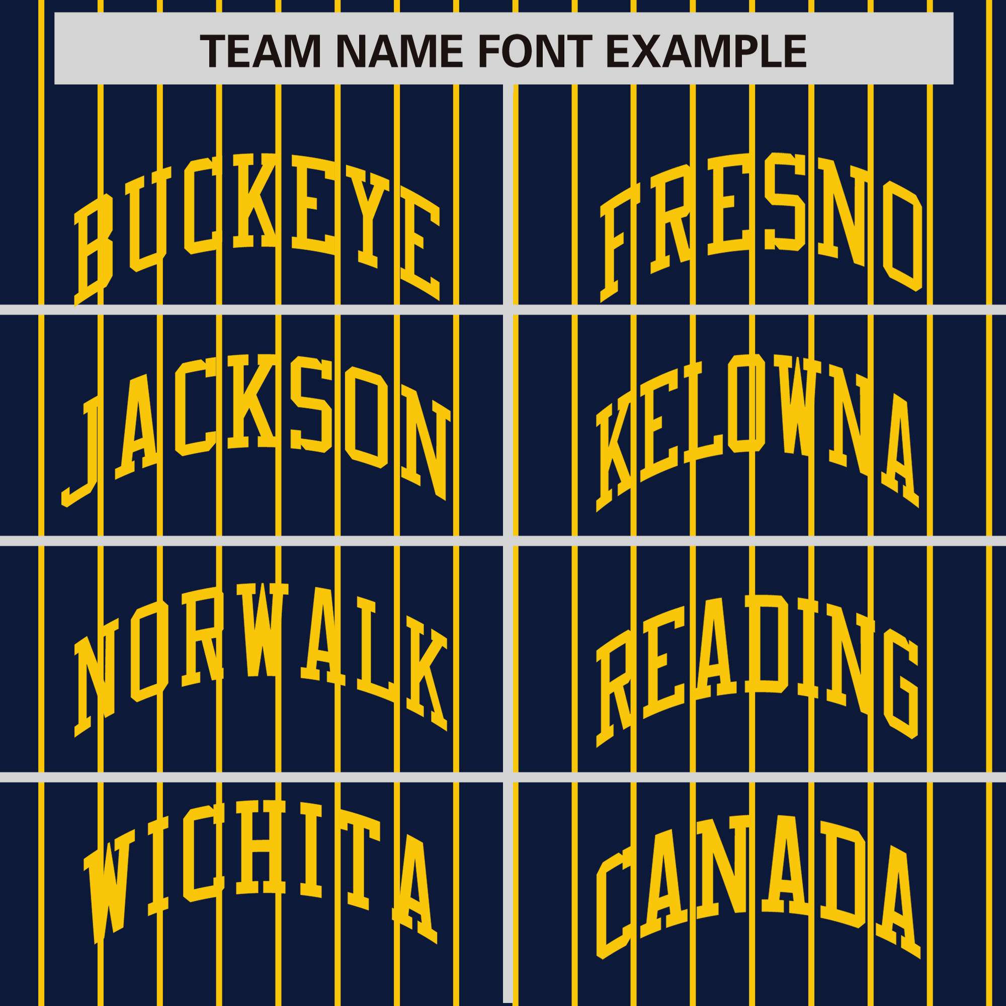 Custom Navy Gold Raglan Sleeves Varsity Full-Snap Pinstripe Letterman Baseball Jacket