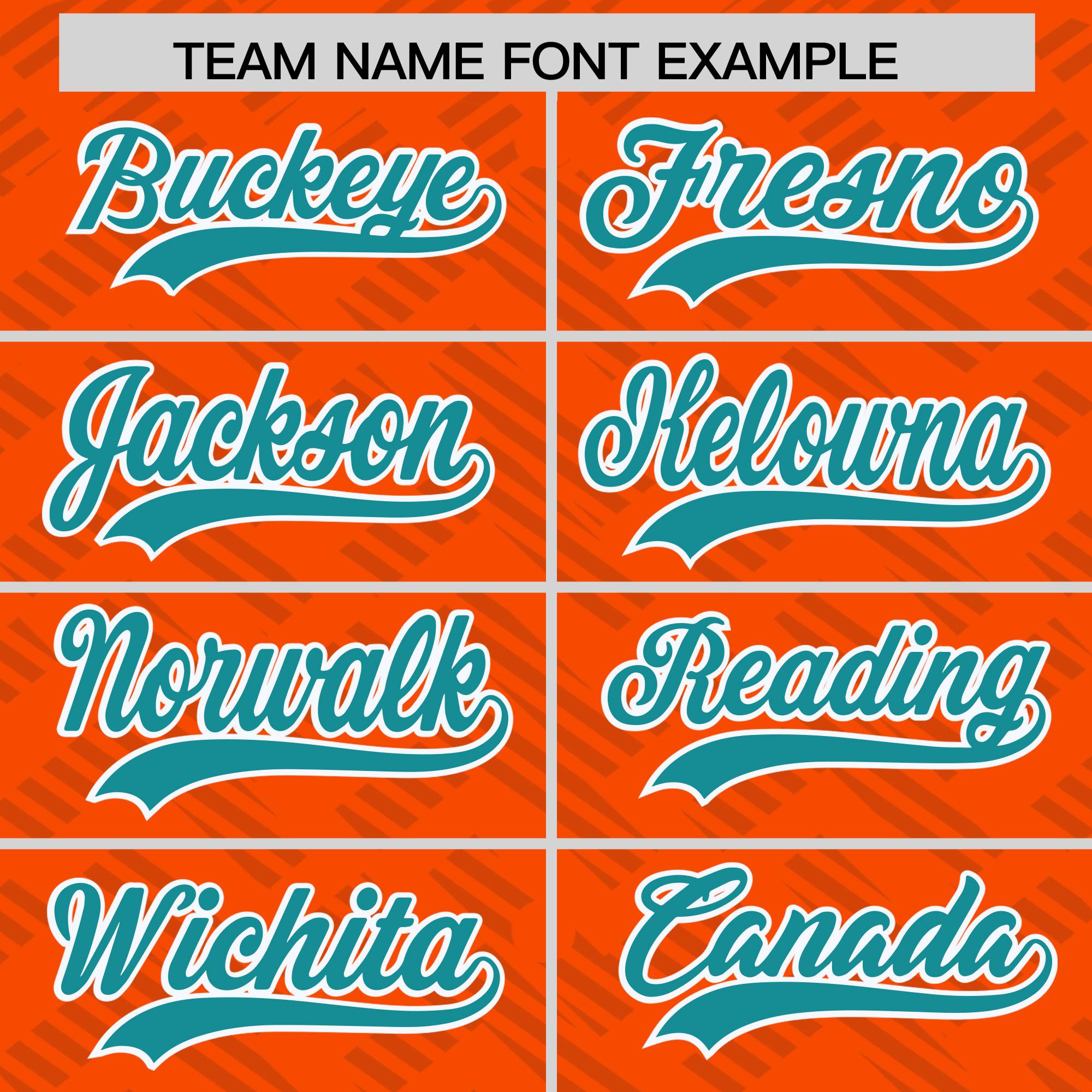 Custom Orange Aqua L Pattern Varsity Raglan Sleeves Full-Snap Letterman Baseball Jacket