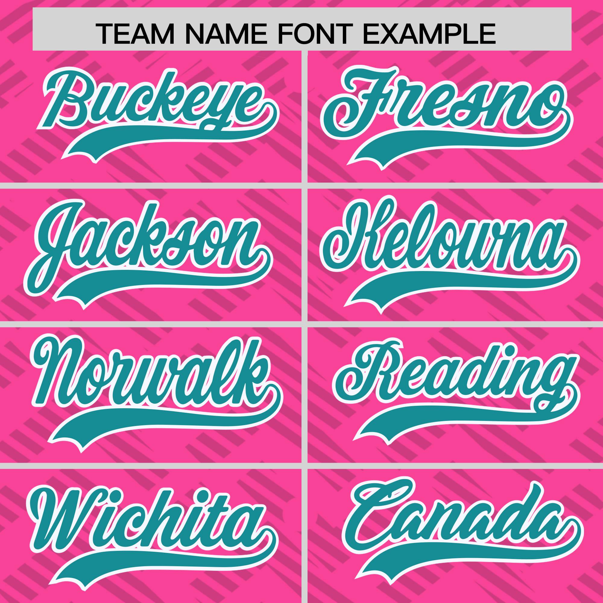 Custom Pink Aqua L Pattern Varsity Raglan Sleeves Full-Snap Letterman Baseball Jacket