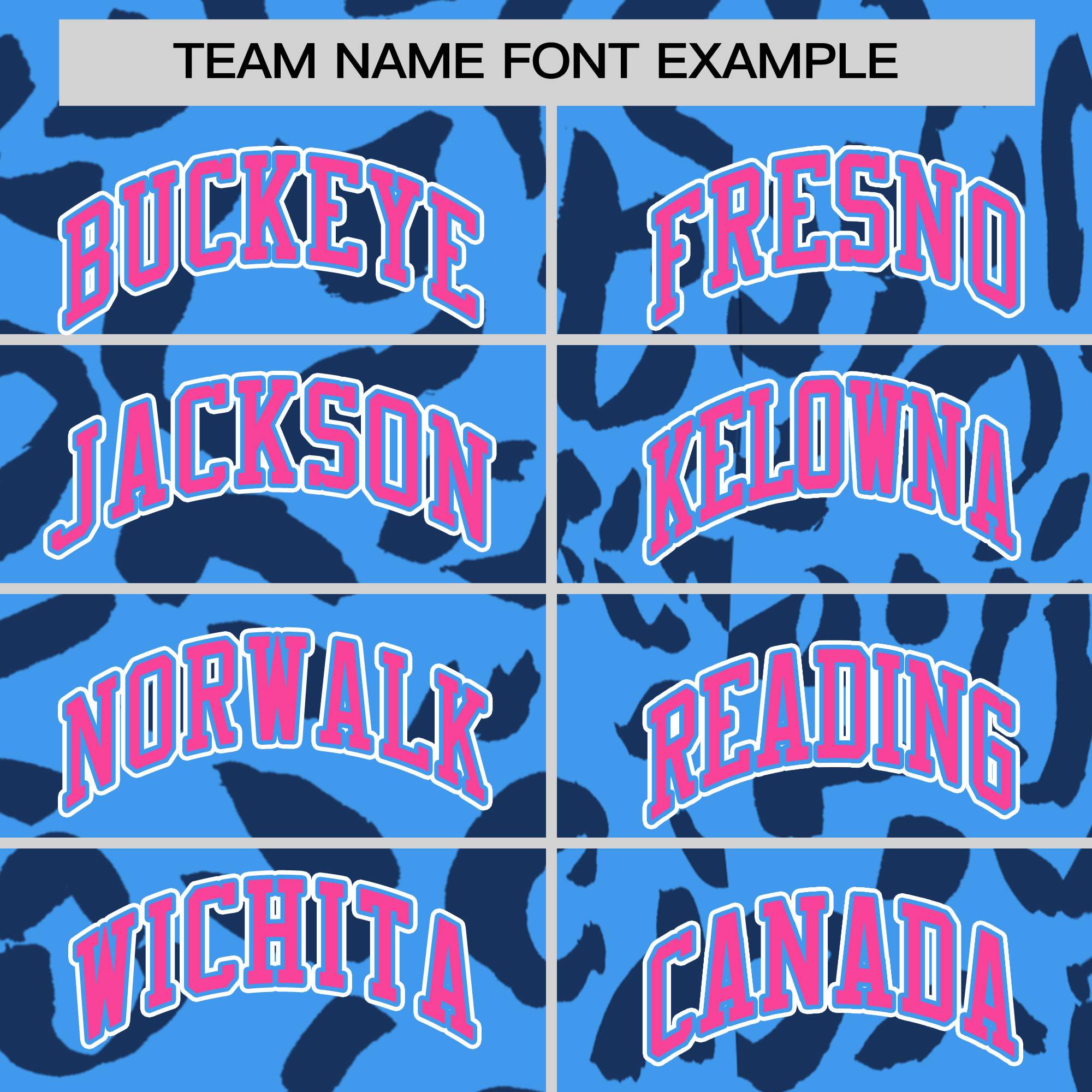 Custom Powder Blue Navy Varsity Full-Snap Leopard Print Graffiti Pattern Letterman Baseball Jacket