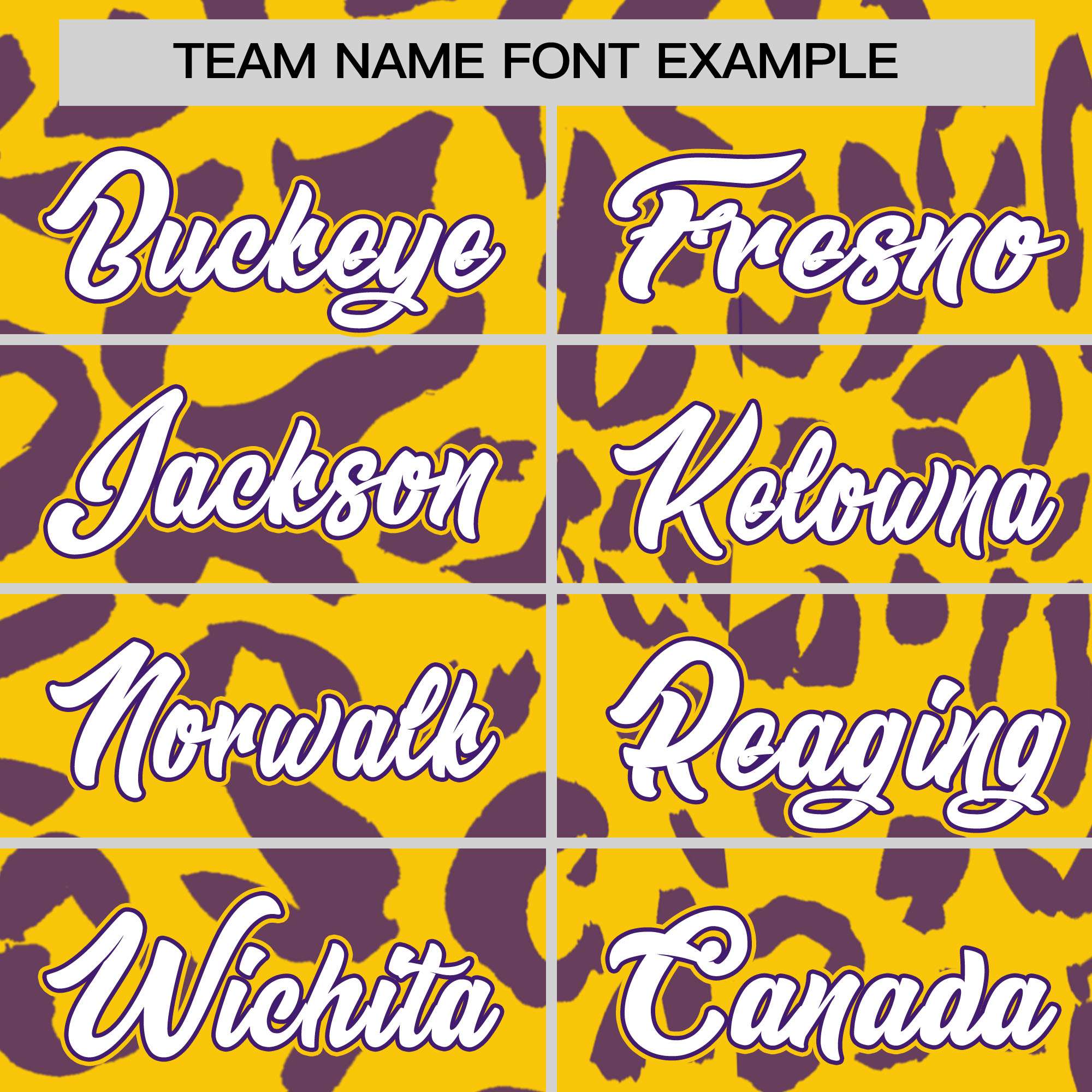 Custom Gold Purple Varsity Full-Snap Leopard Print Graffiti Pattern Letterman Baseball Jacket