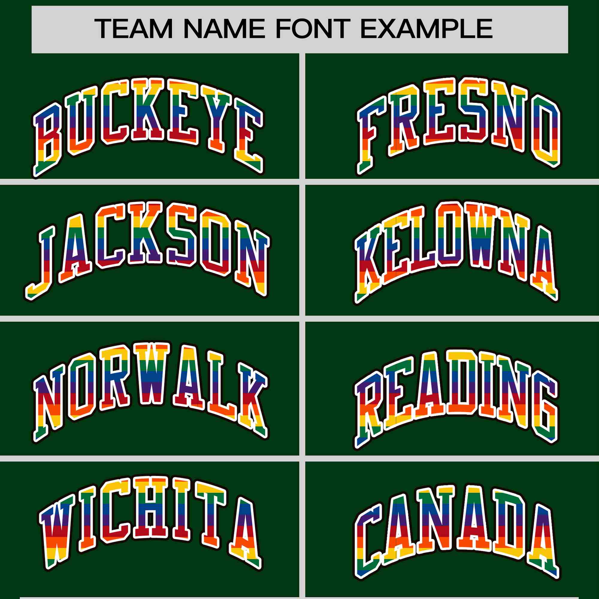 Custom Green LGBT Rainbow For Pride Month Classic Style Letterman Baseball Jacket