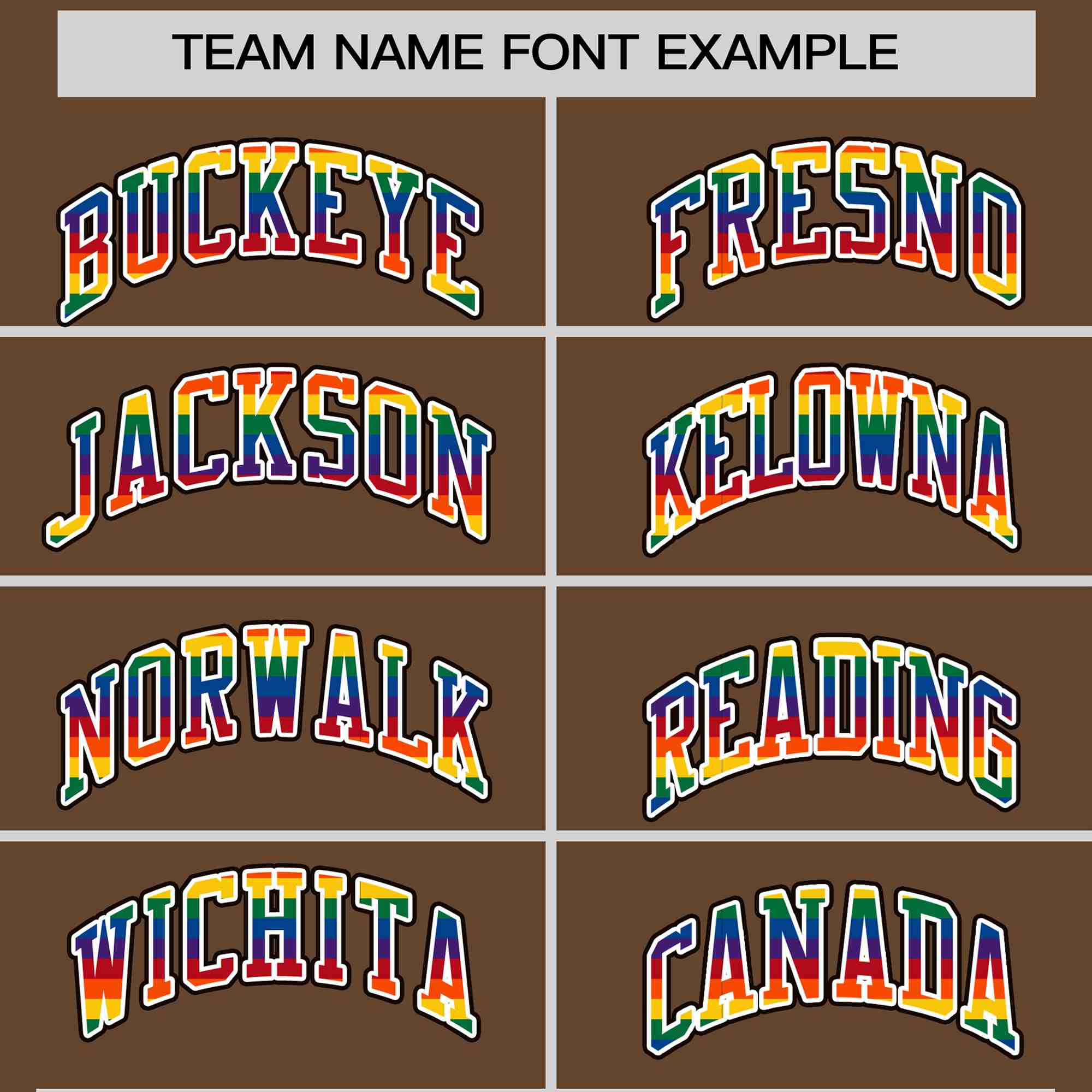 Custom Light Brown LGBT Rainbow For Pride Month Classic Style Letterman Baseball Jacket