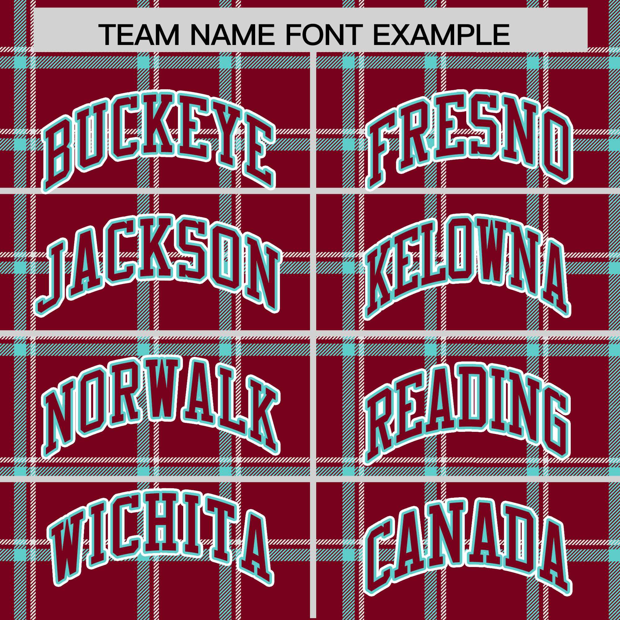 Custom Crimson Varsity Full-Snap Plaid Pattern Letterman Baseball Jacket