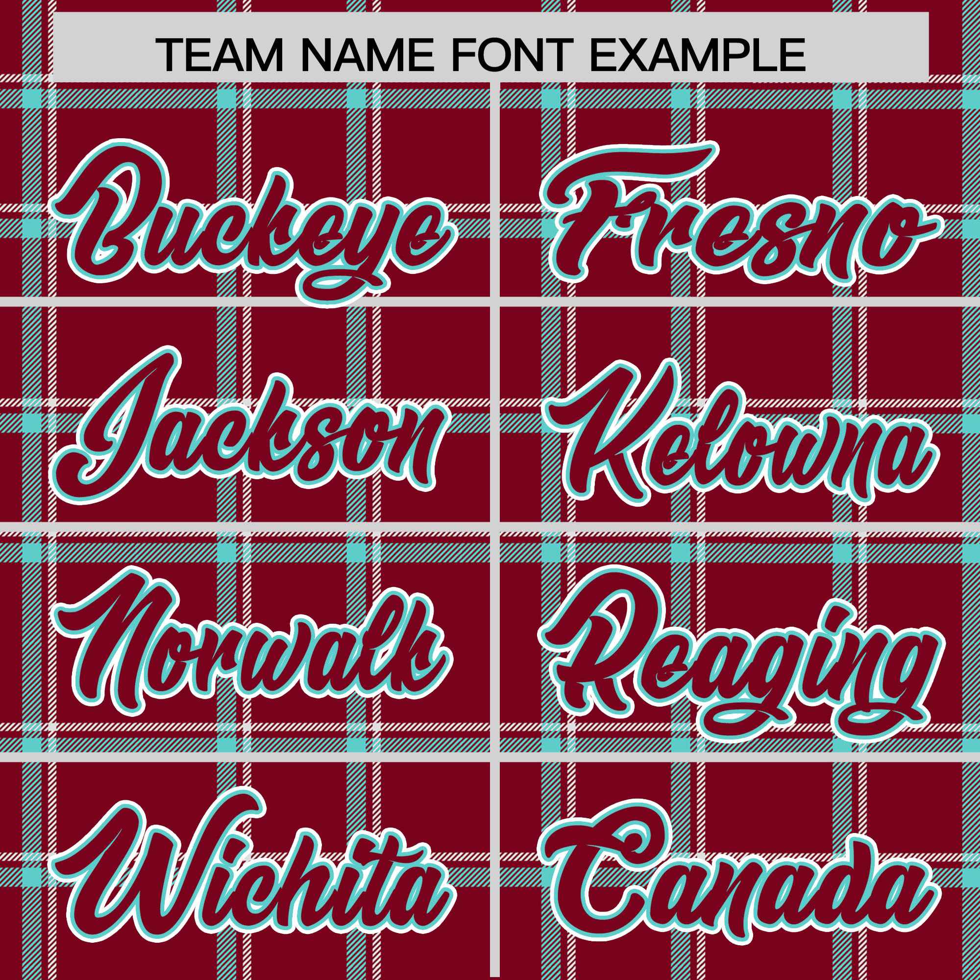 Custom Crimson Varsity Full-Snap Plaid Pattern Letterman Baseball Jacket