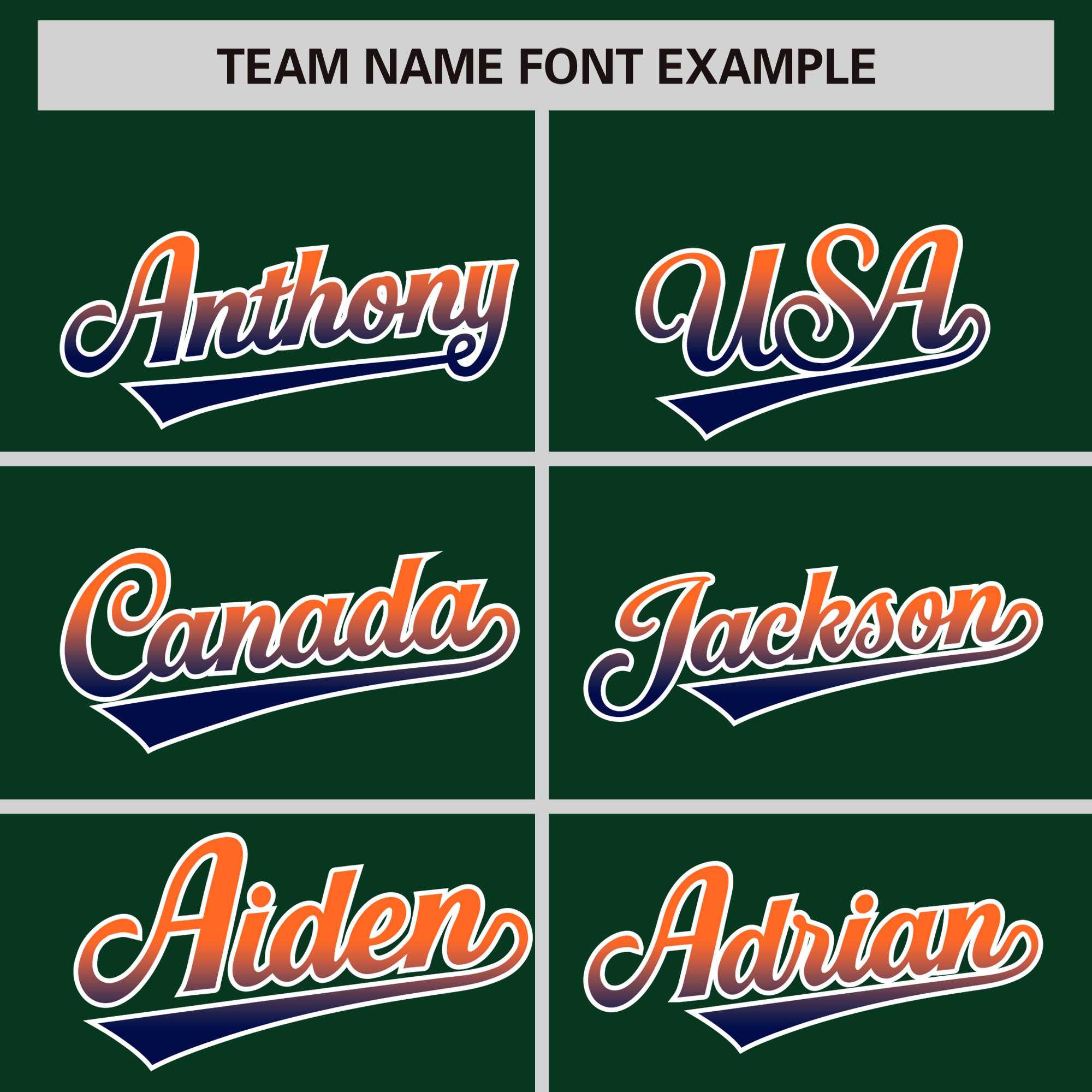 Custom Green Orange-Navy Gradient Varsity Full-Snap Raglan Sleeves Baseball Jacket