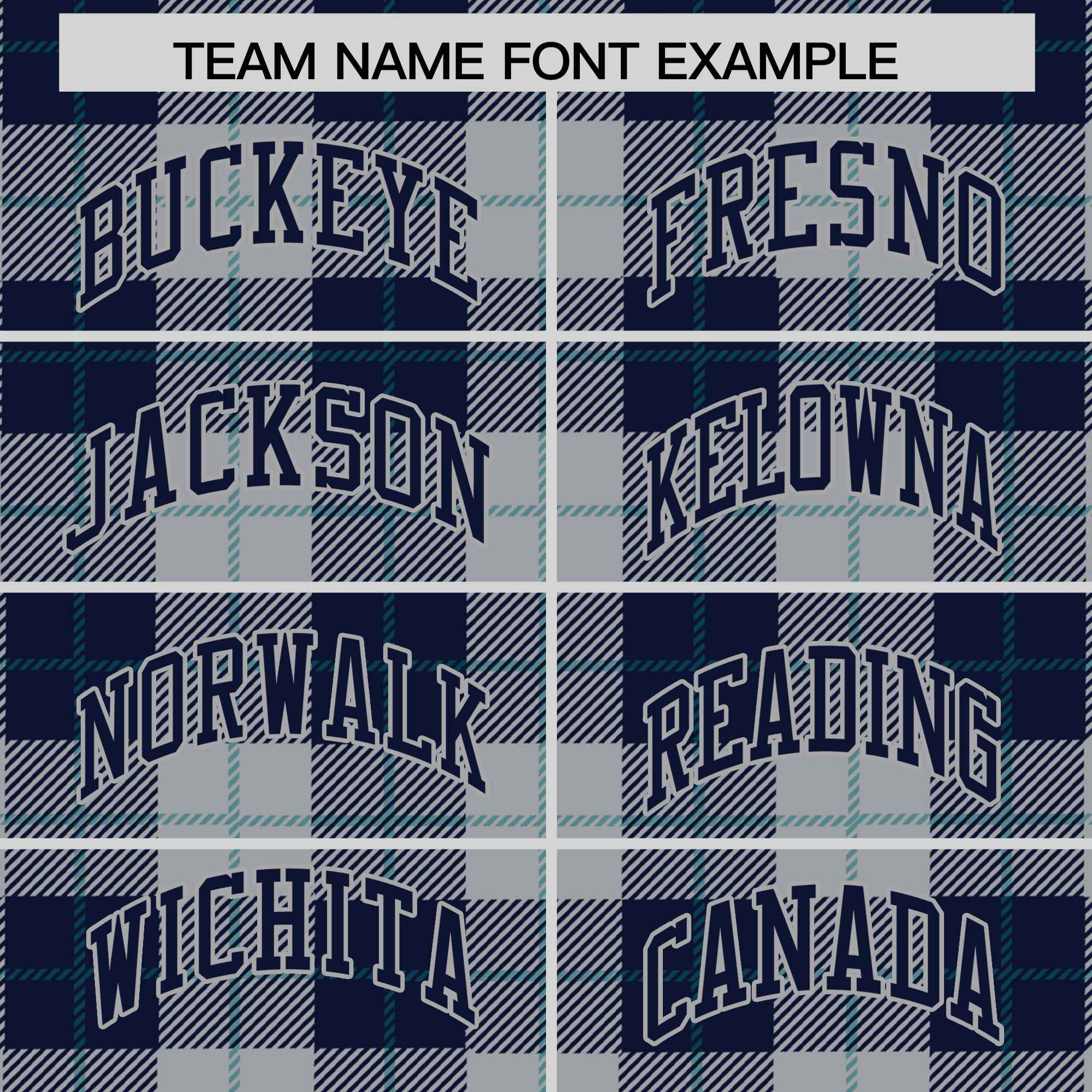 Custom Gray Navy-Aqua Varsity Full-Snap Plaid Pattern Letterman Baseball Jacket