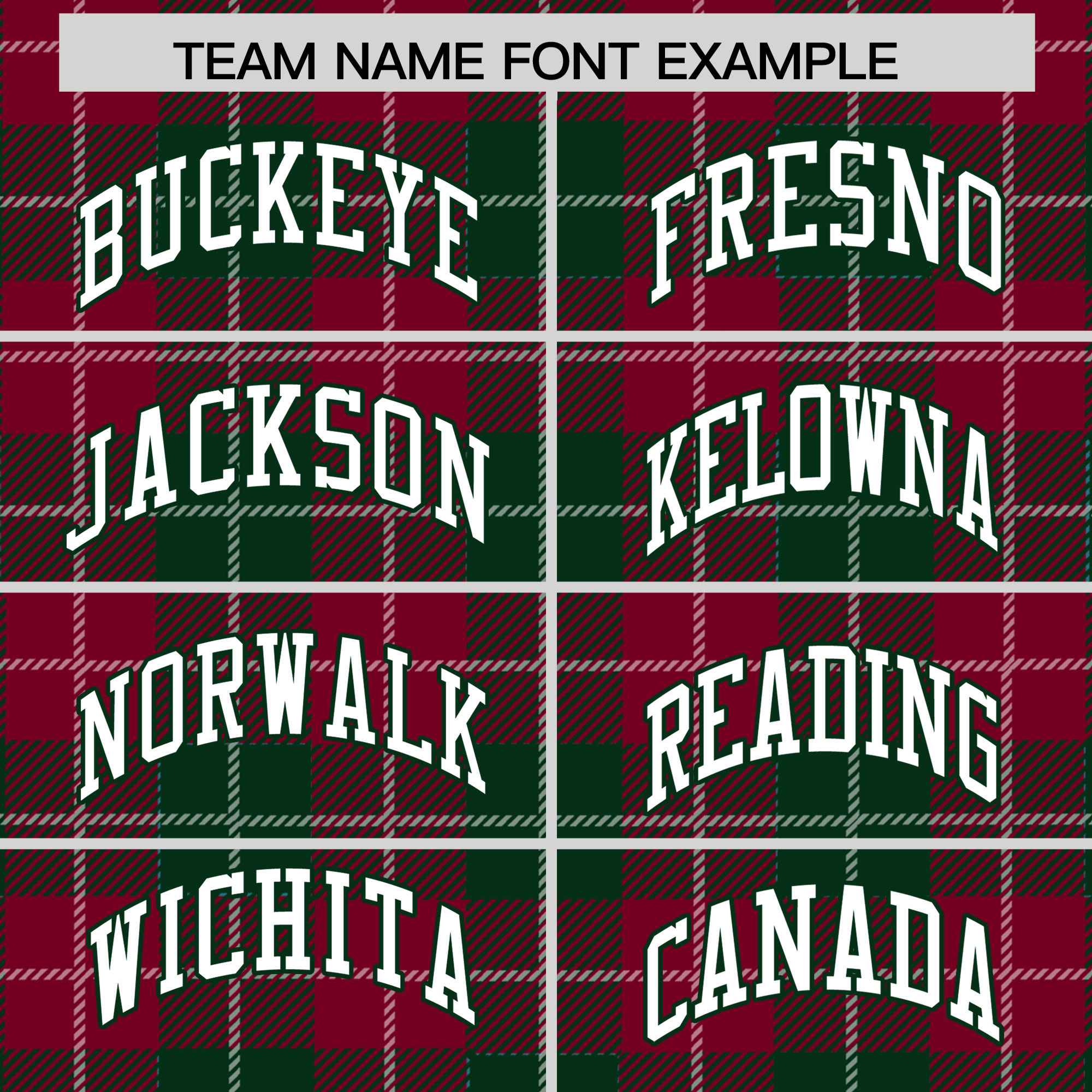 Custom Crimson Green-White Varsity Full-Snap Plaid Pattern Letterman Baseball Jacket