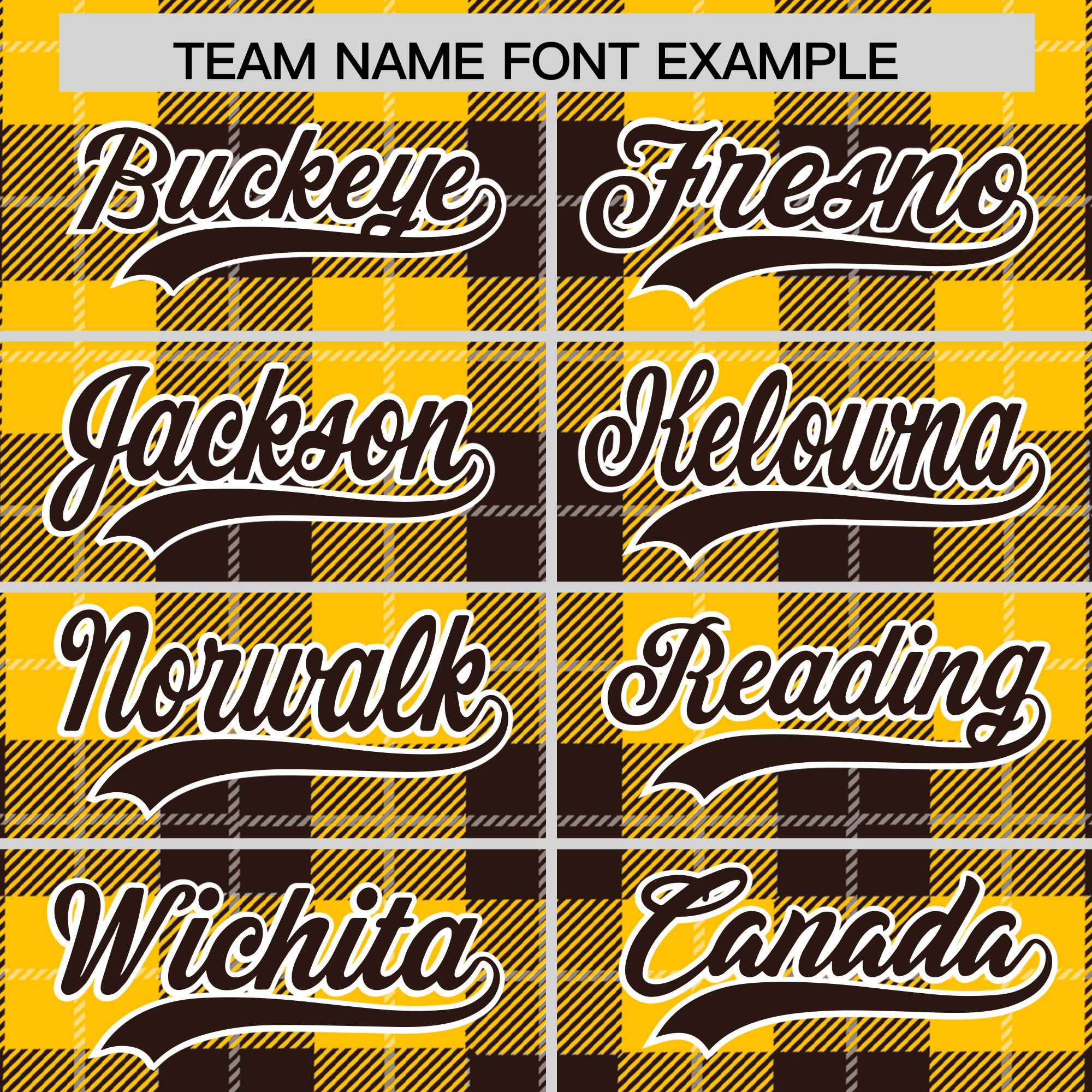 Custom Brown Gold-White Varsity Full-Snap Plaid Pattern Letterman Baseball Jacket