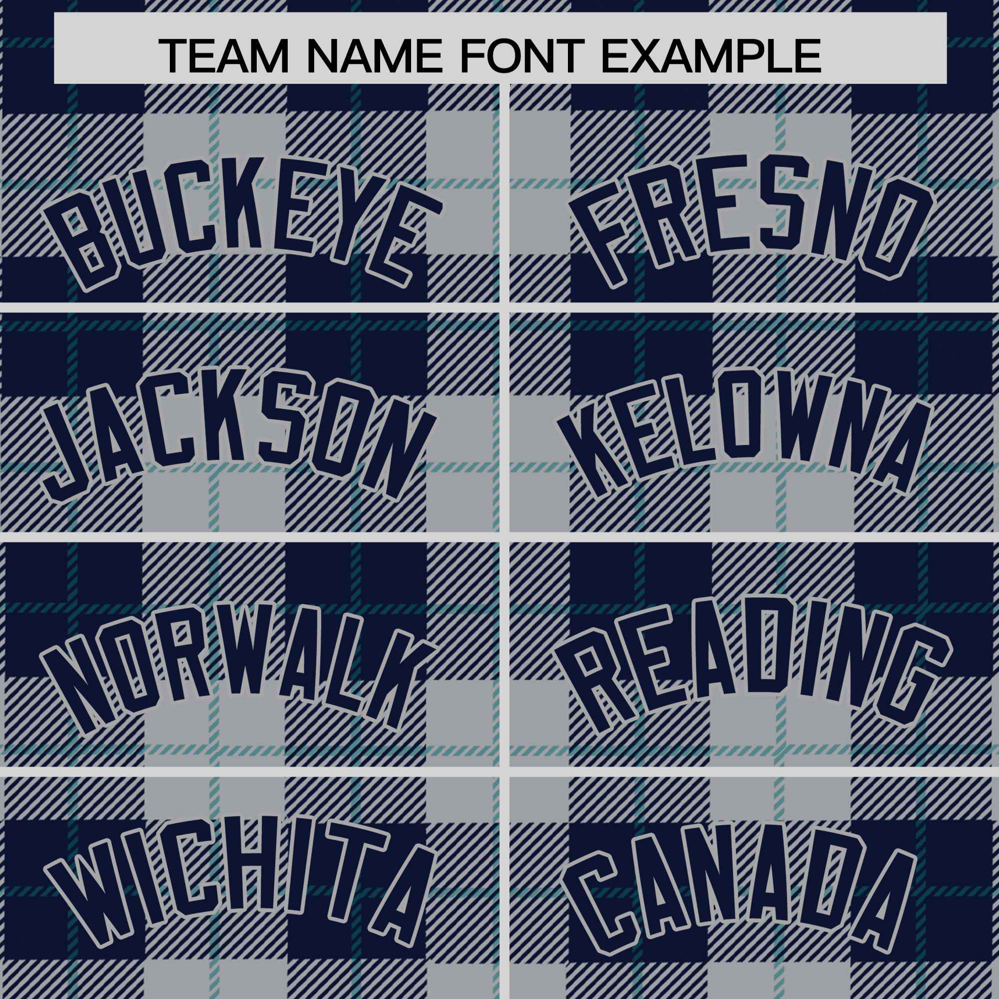 Custom Gray Navy-Aqua Varsity Full-Snap Plaid Pattern Letterman Baseball Jacket