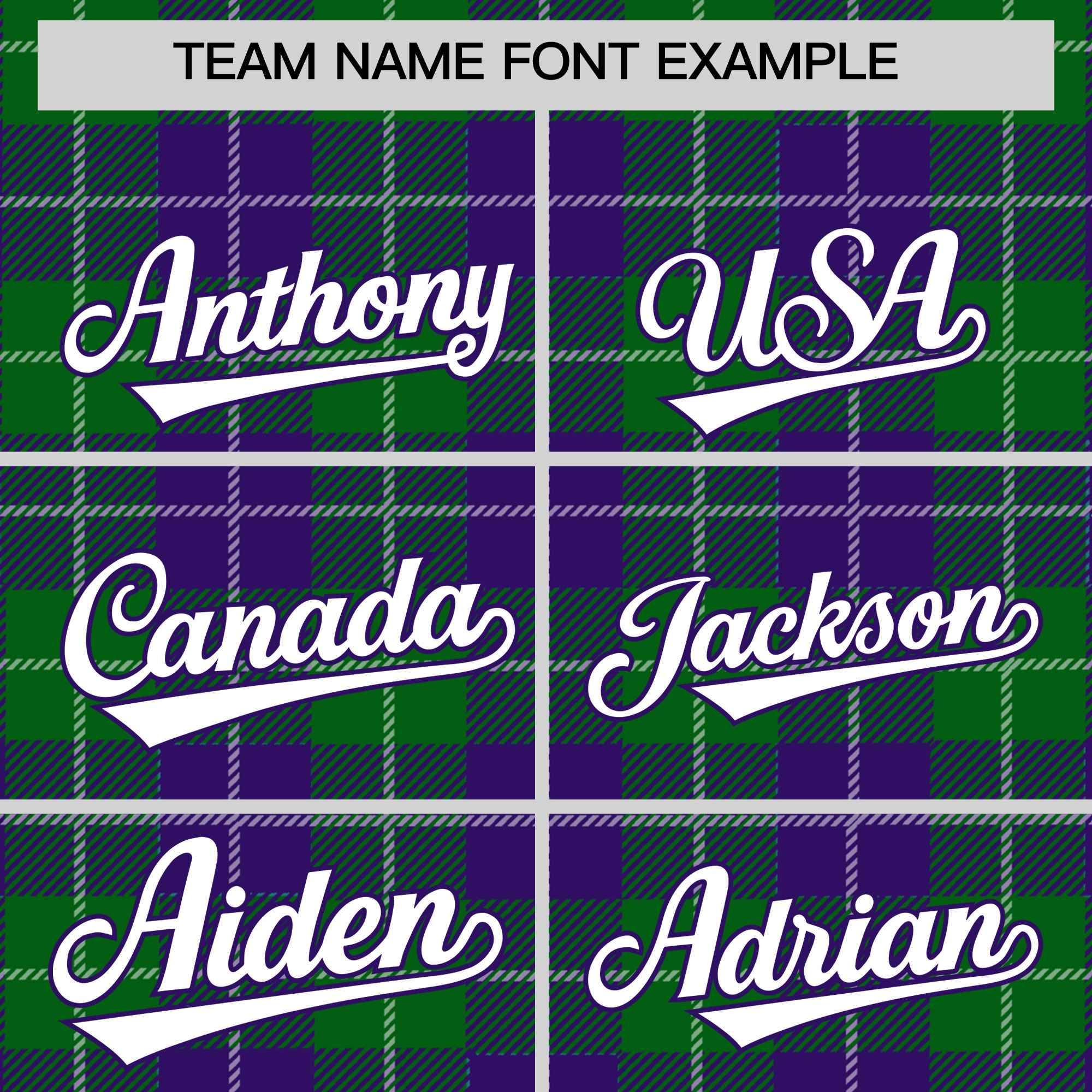 Custom Kelly Green Purple-White Varsity Full-Snap Plaid Pattern Letterman Baseball Jacket