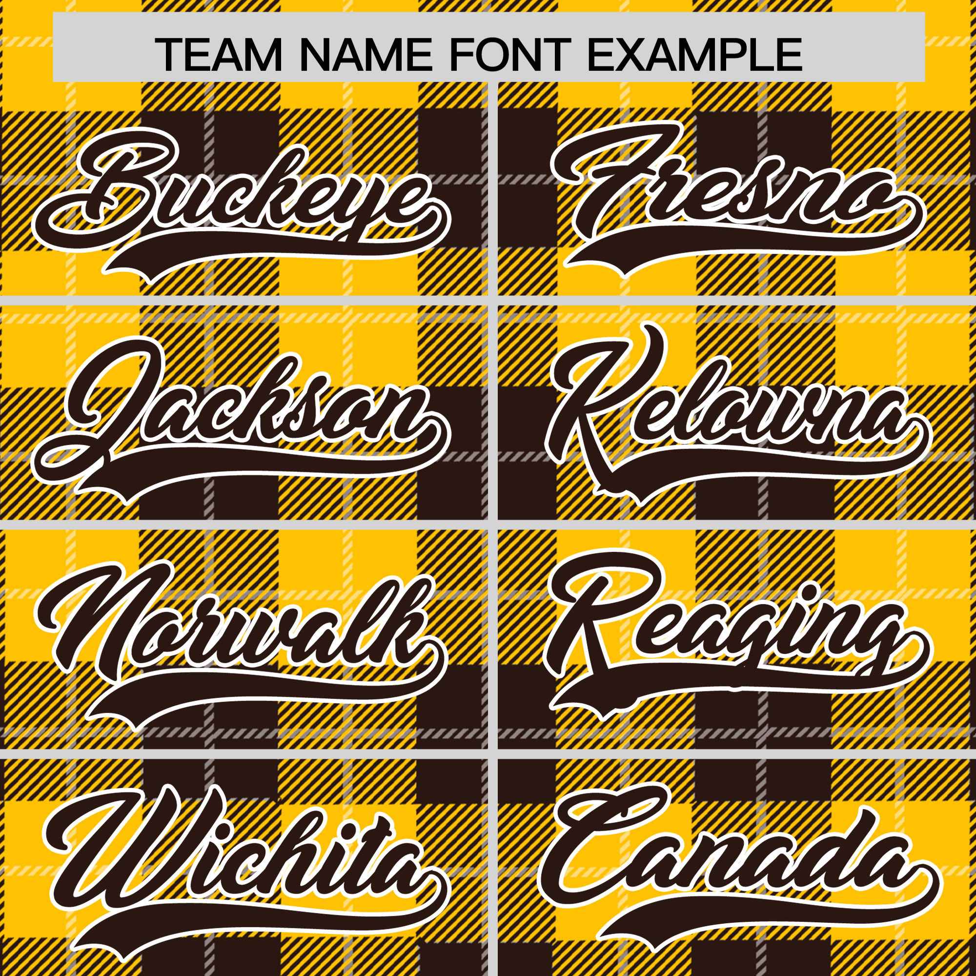 Custom Brown Gold-White Varsity Full-Snap Plaid Pattern Letterman Baseball Jacket