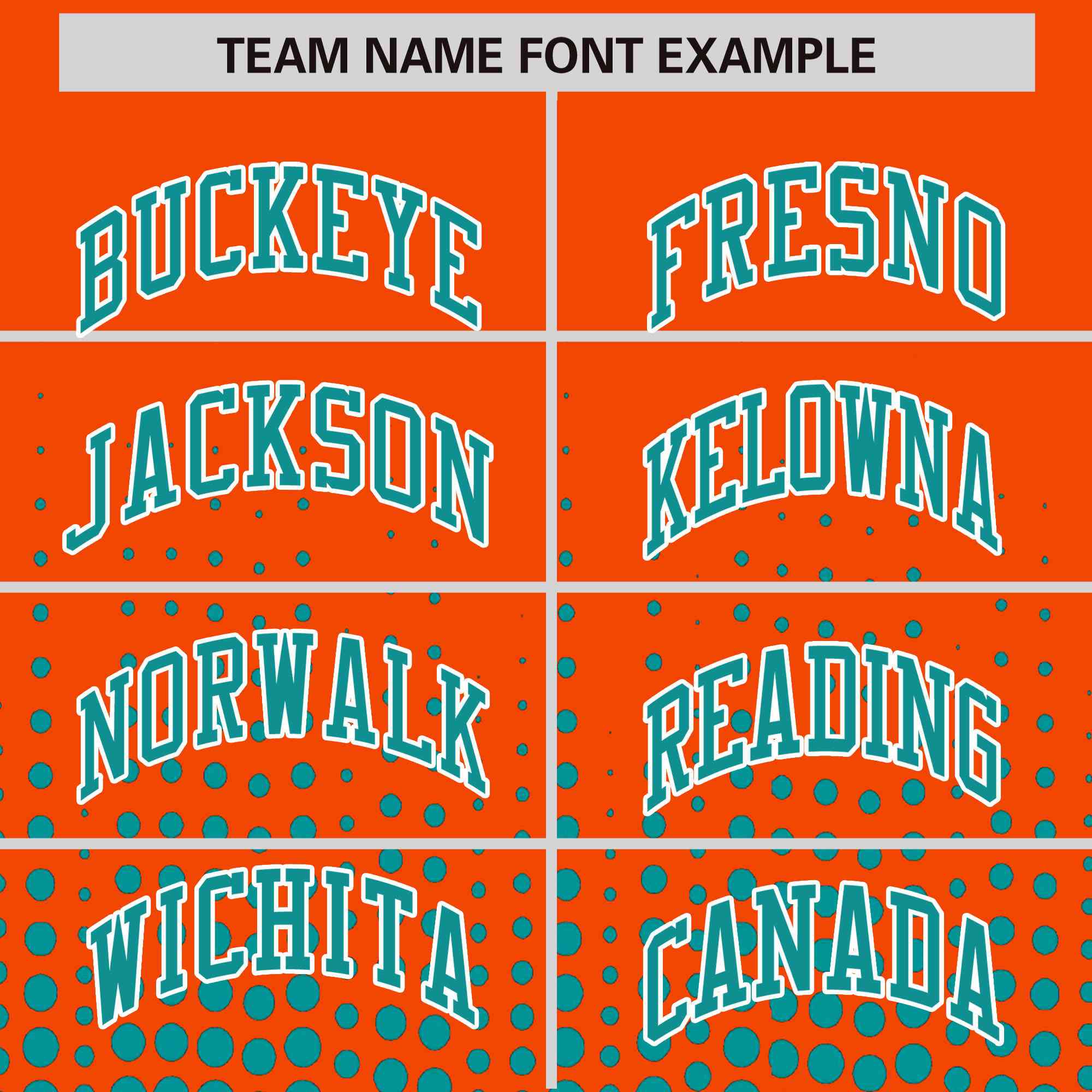 Custom Orange Aqua Gradient Varsity Full-Snap Polka Dot Pattern Letterman Baseball Jacket