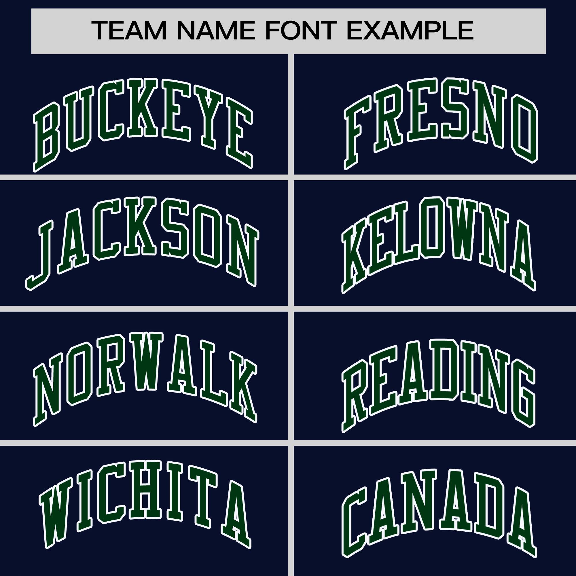 Custom Navy Green Varsity Full-Snap Color Block Personalized Raglan Sleeves Letterman Jacket