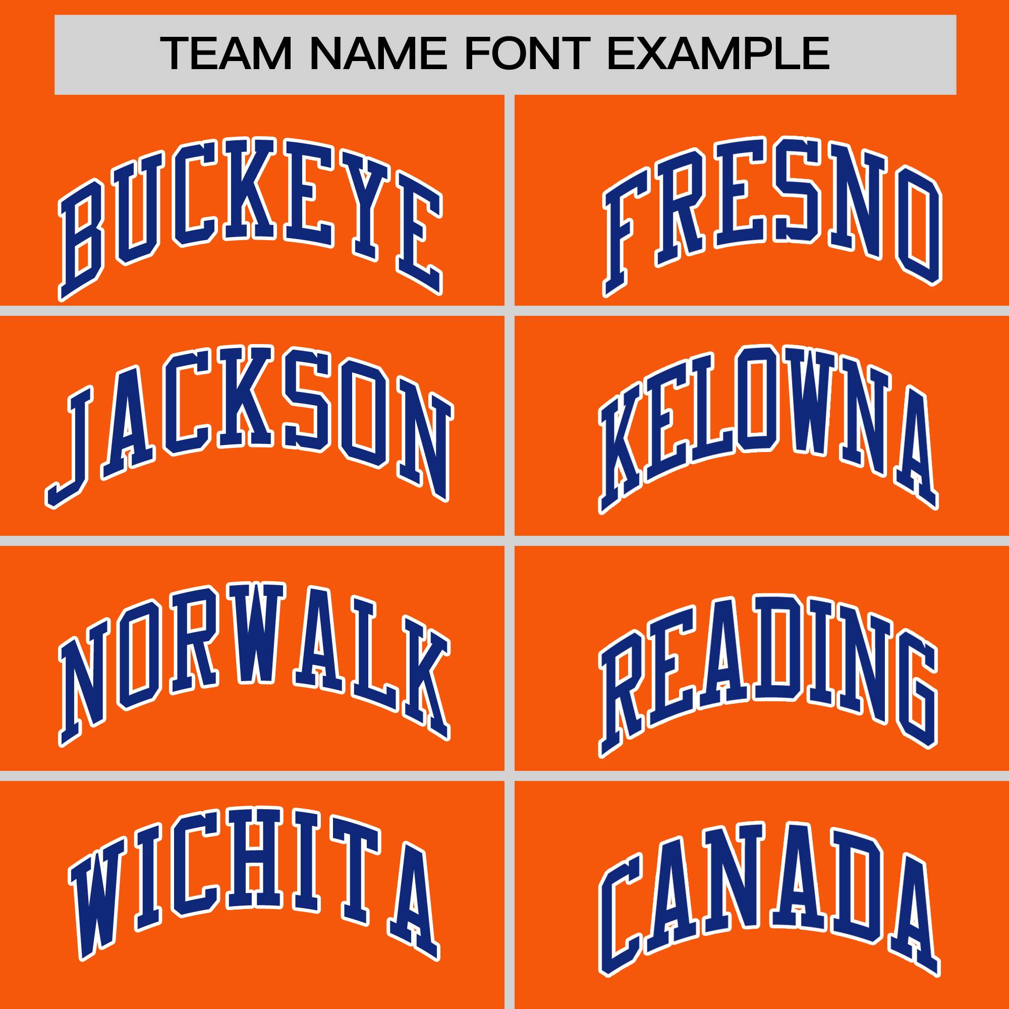 Custom Orange Royal Varsity Full-Snap Color Block Personalized Raglan Sleeves Letterman Jacket