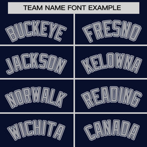 Custom Navy Gray Varsity Full-Snap Color Block Personalized Raglan Sleeves Letterman Jacket