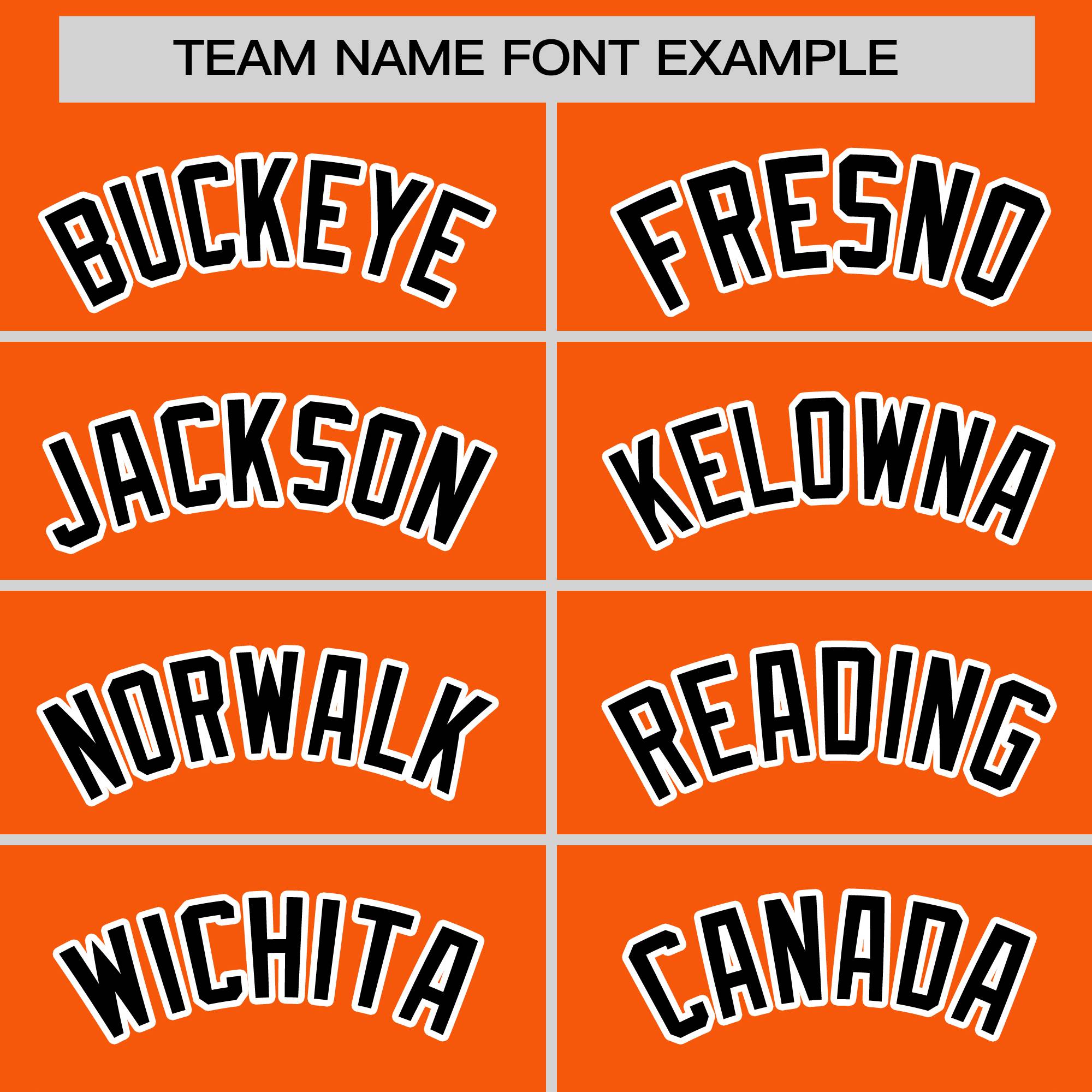 Custom Orange White Varsity Full-Snap Color Block Personalized Raglan Sleeves Letterman Jacket